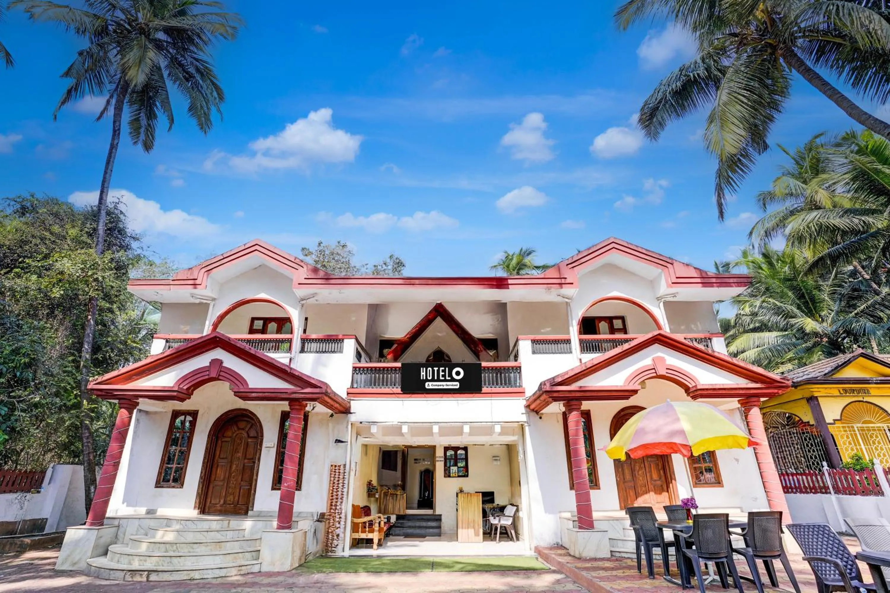 Facade/entrance in Hotel O Benaulim Beach Goa