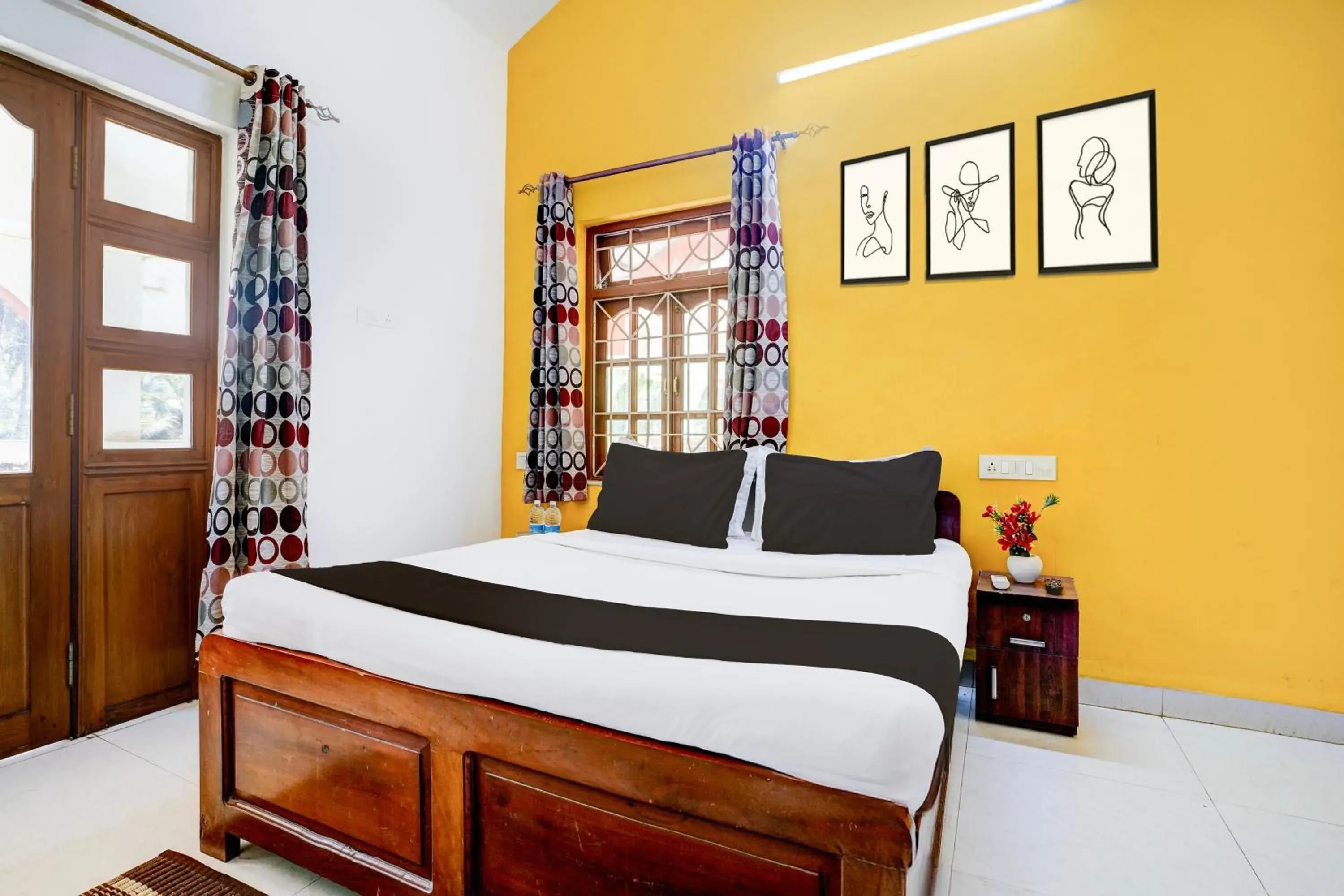 Classic Triple Room - single occupancy in Hotel O Benaulim Beach Goa Classic Triple Room - single occupancy in Hotel O Benaulim Beach Goa