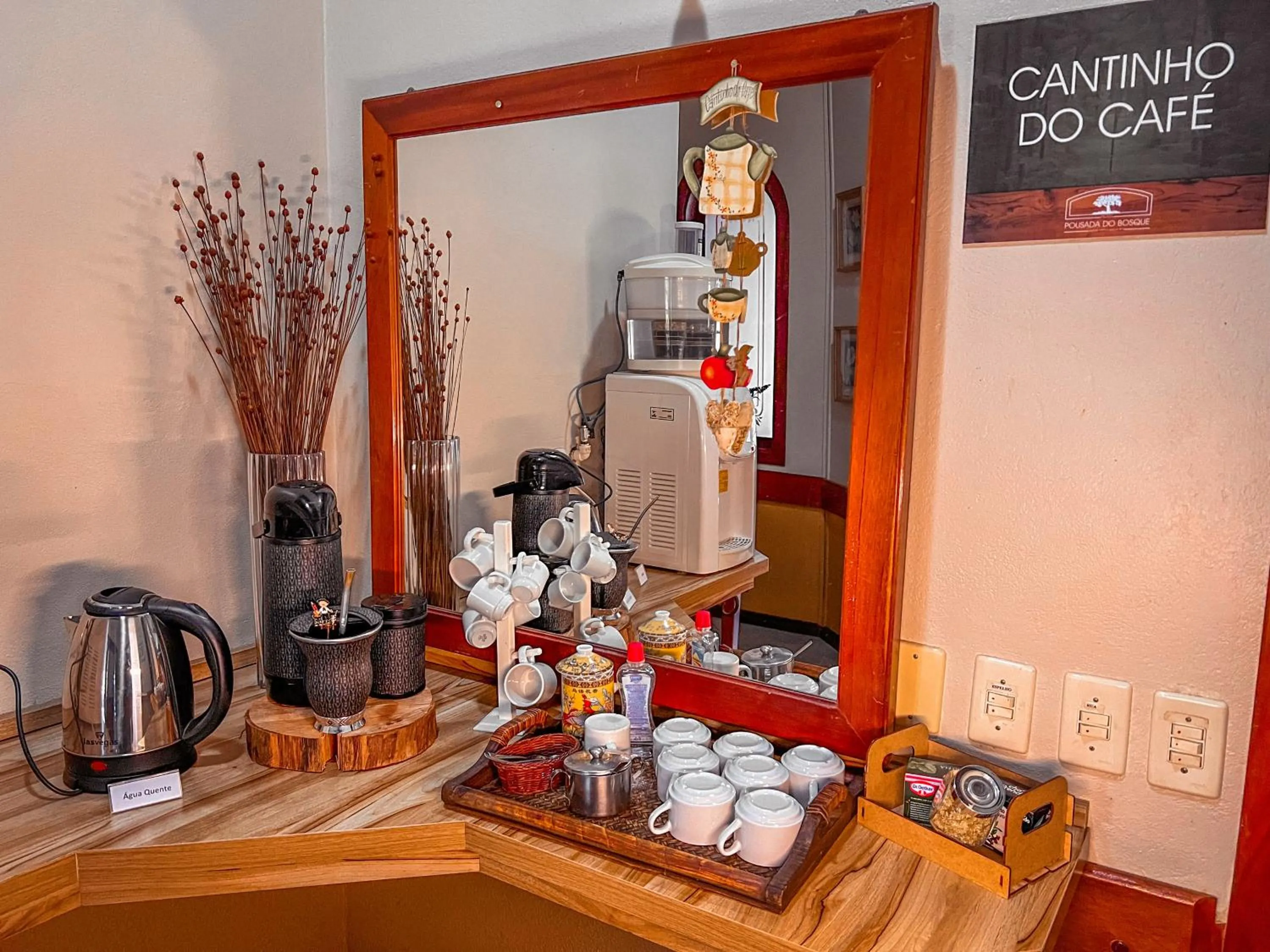 Decorative detail in Hotel Pousada do Bosque