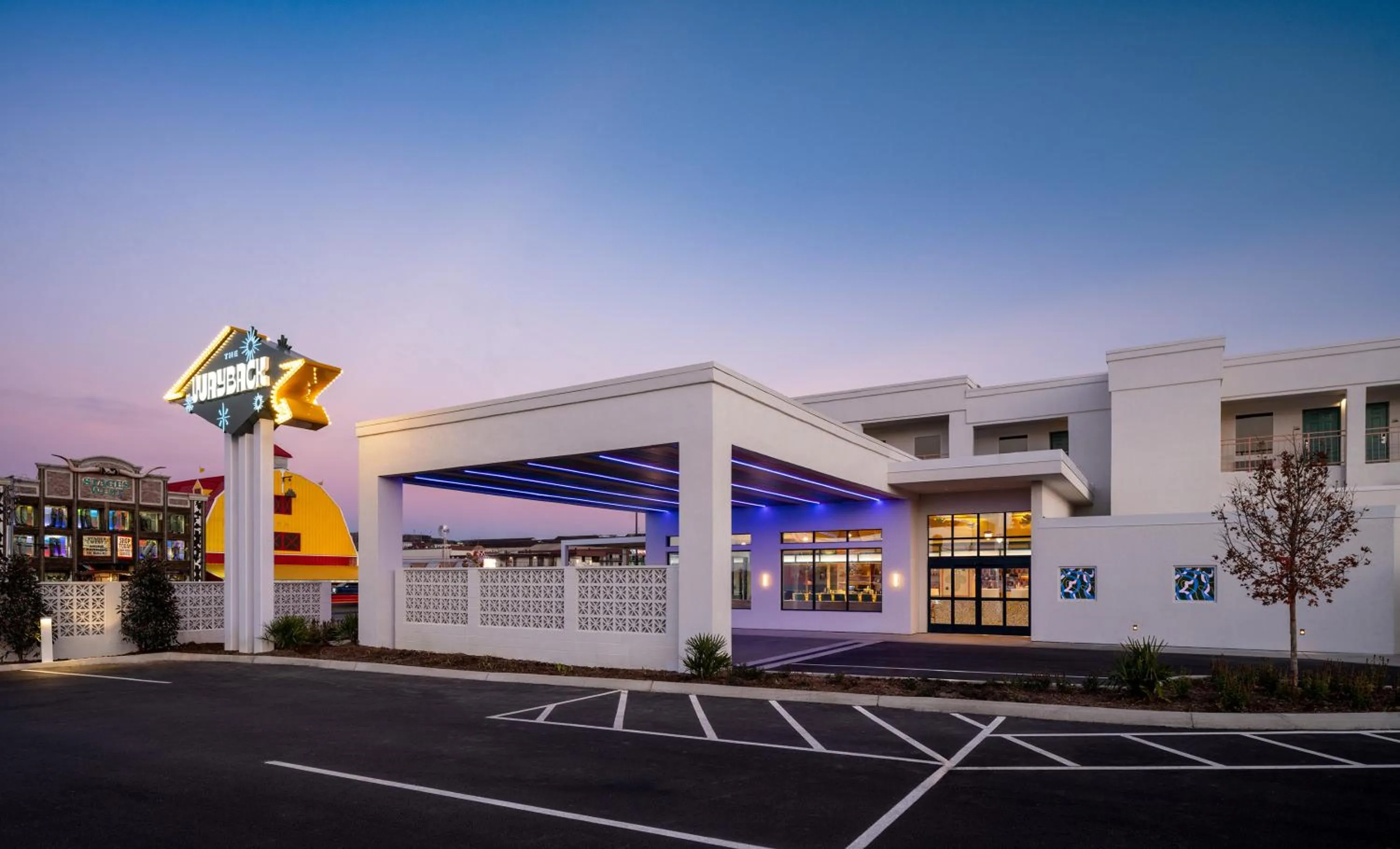 Property building in The Wayback, Pigeon Forge, A Tribute Portfolio Hotel