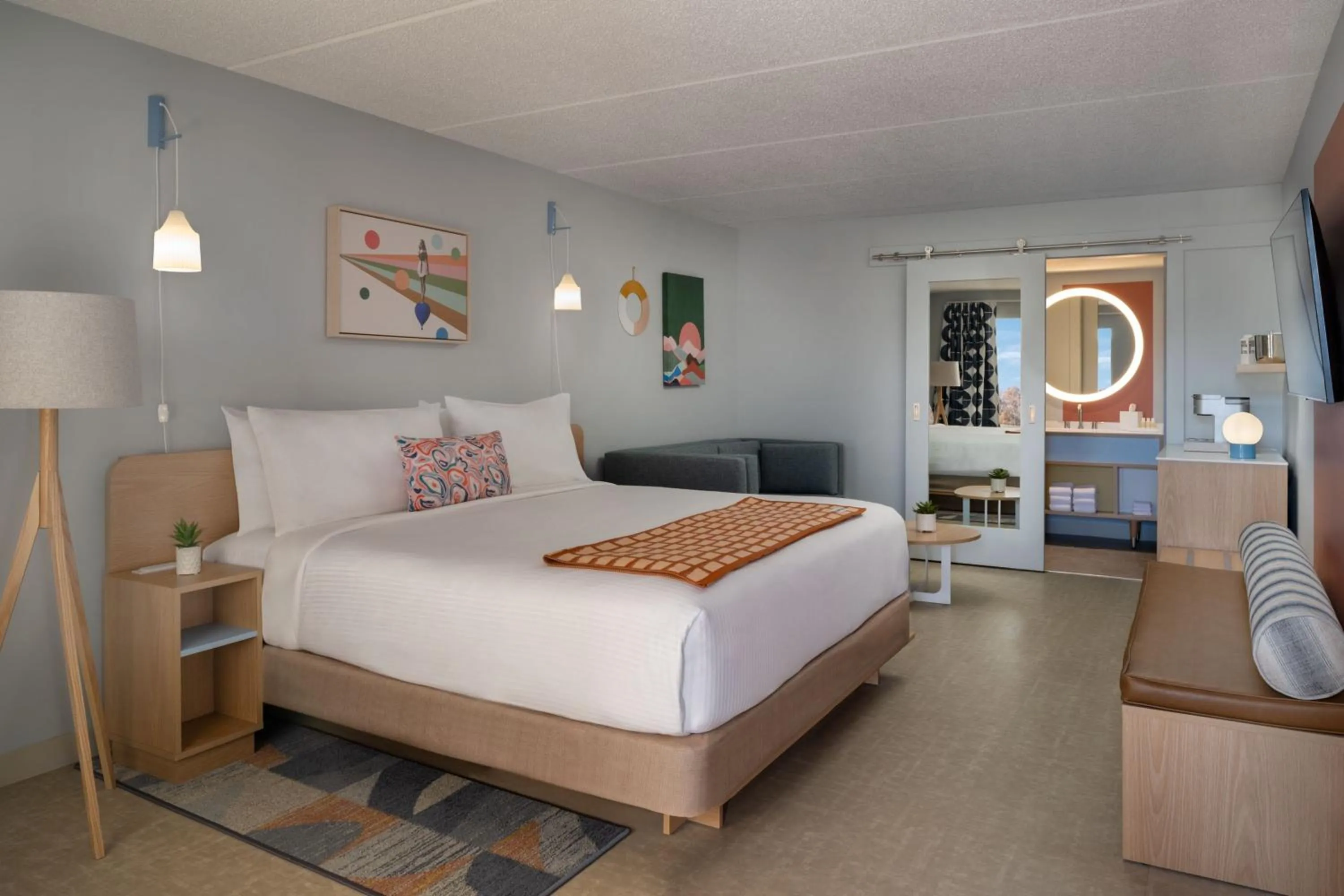 Photo of the whole room, Bed in The Wayback, Pigeon Forge, A Tribute Portfolio Hotel