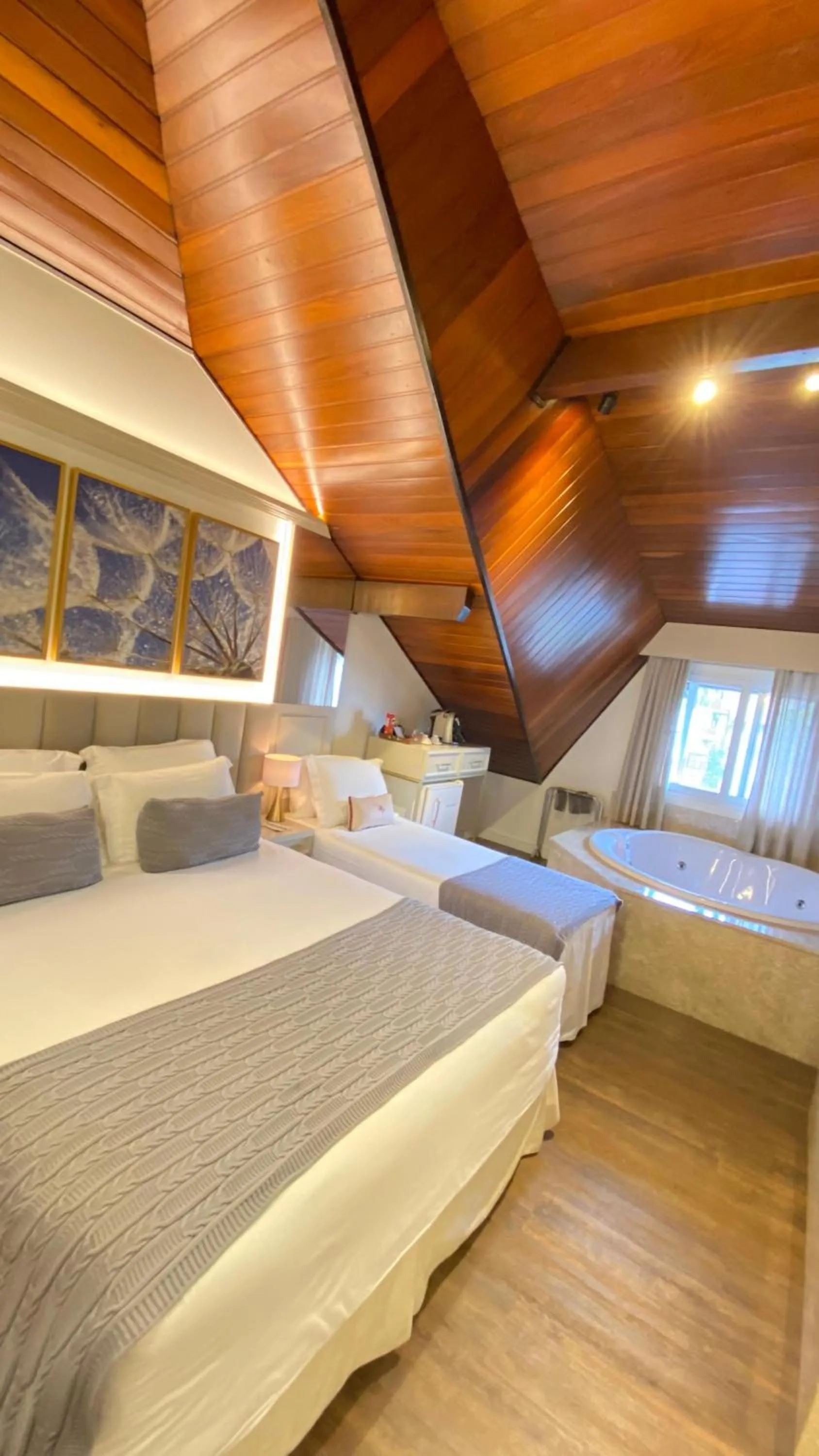 Bed in Blumen Hotel Boutique