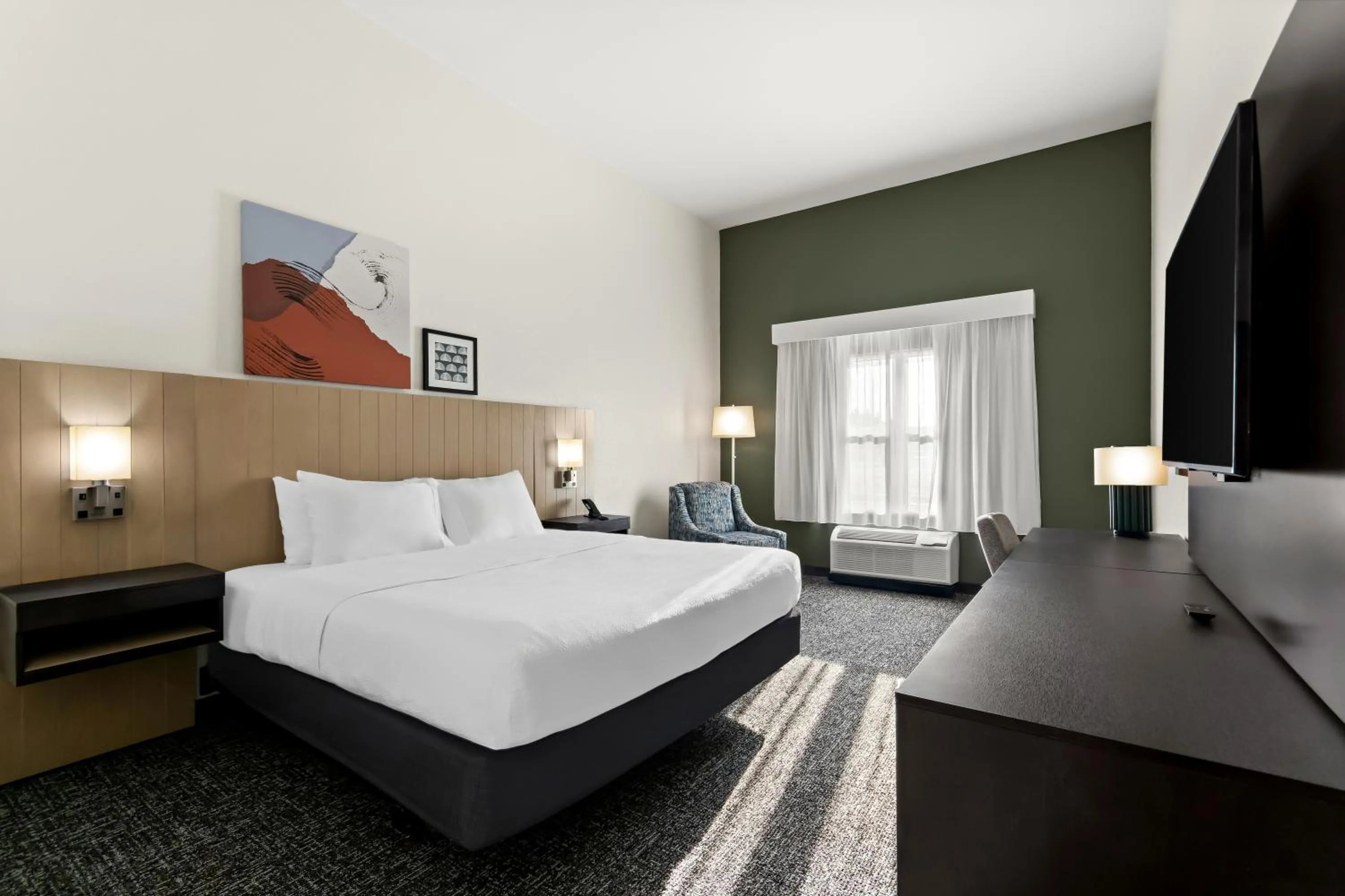 Bed in Spark by Hilton Panama City Beach