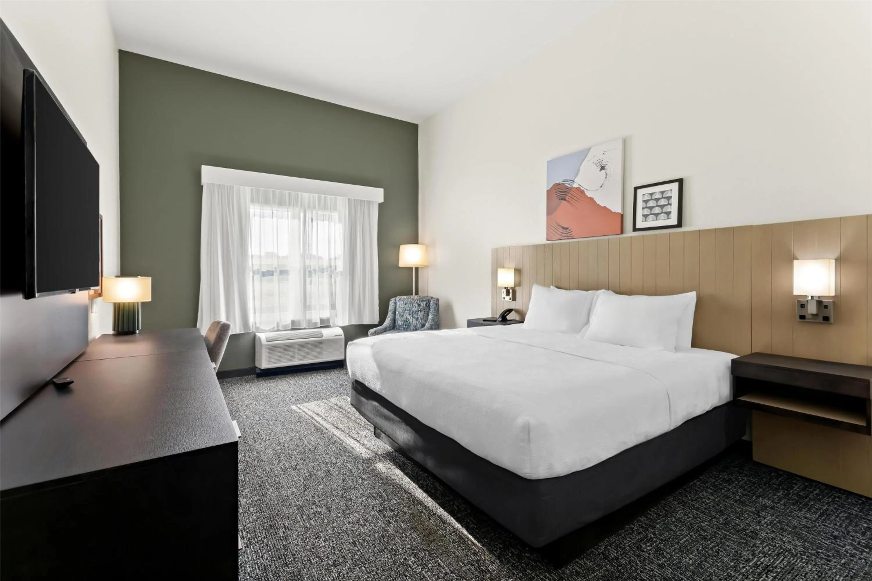 Bed in Spark by Hilton Panama City Beach