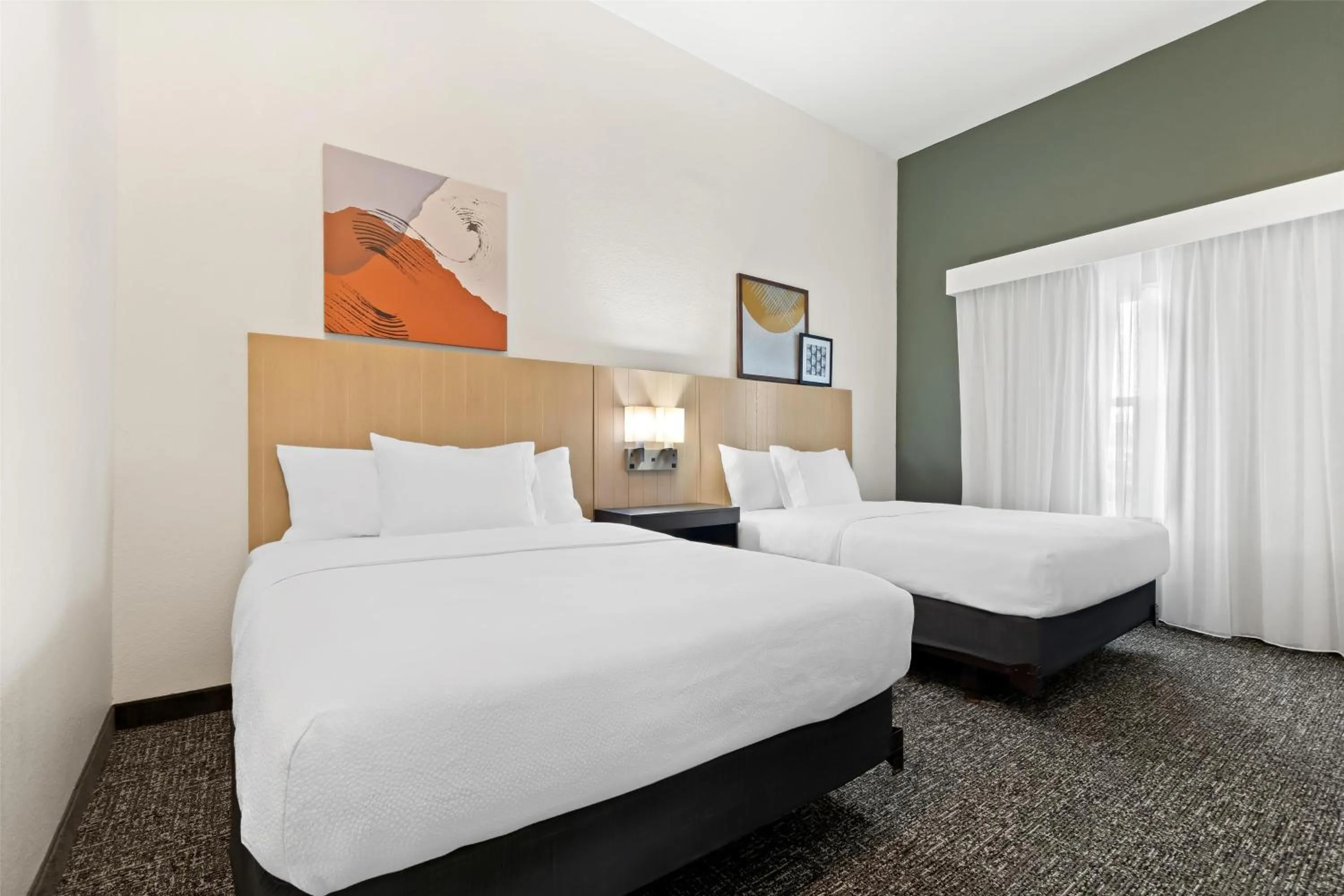 Bed in Spark by Hilton Panama City Beach