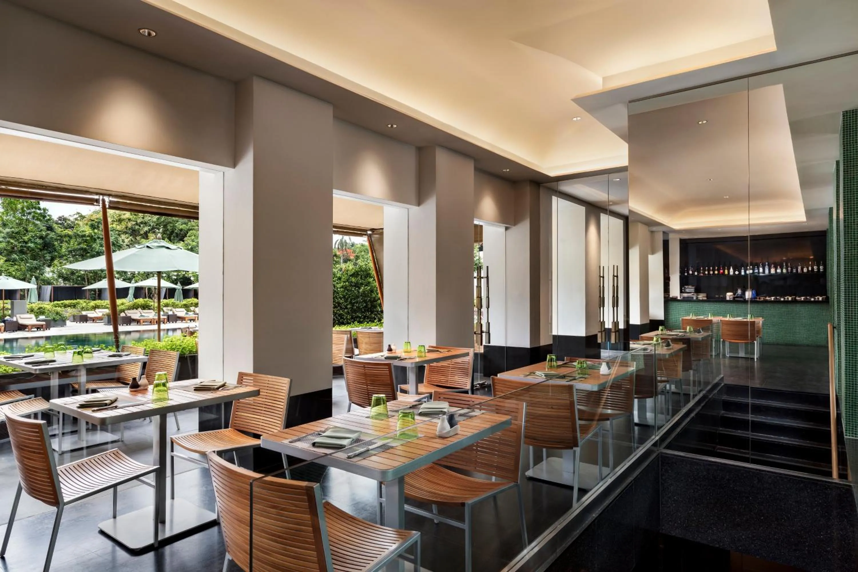 Lounge or bar in The Sukhothai Bangkok