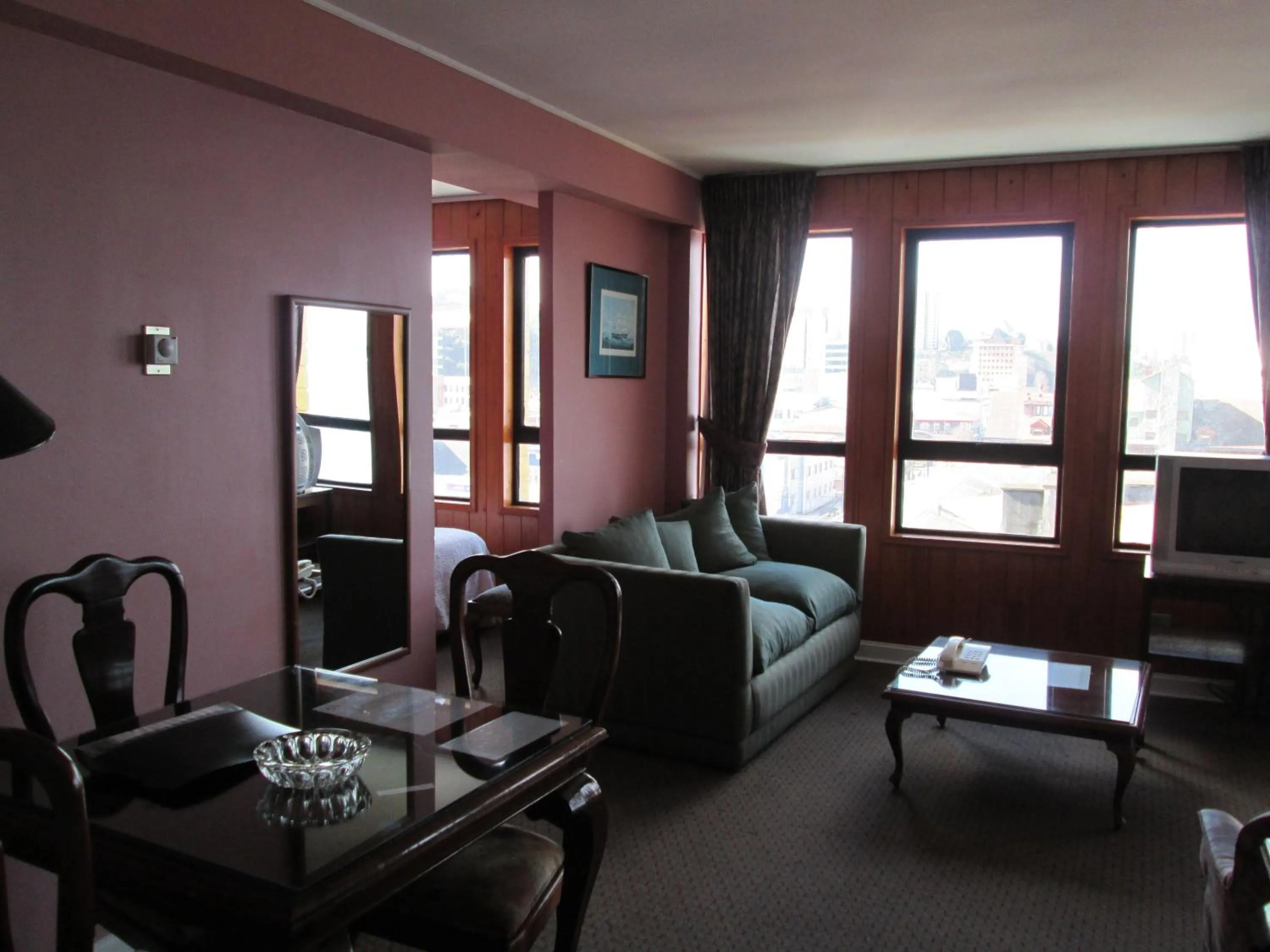 Living room in Hotel Apart Colón