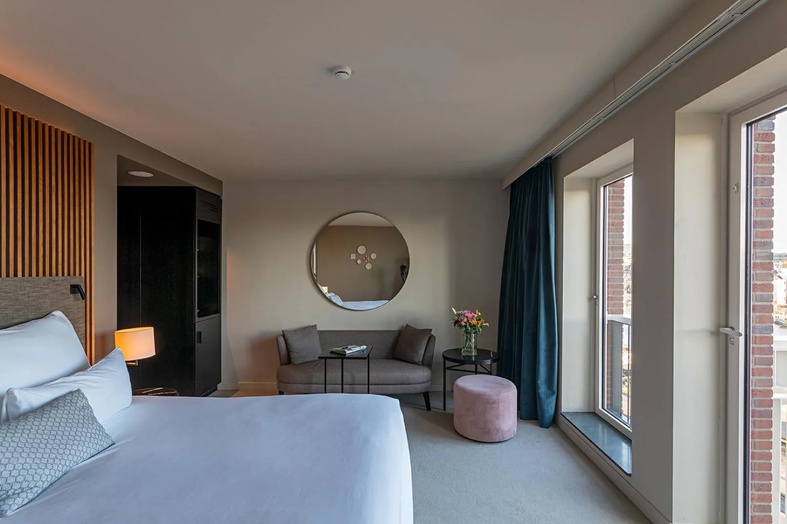 Bed in Pestana Amsterdam Riverside