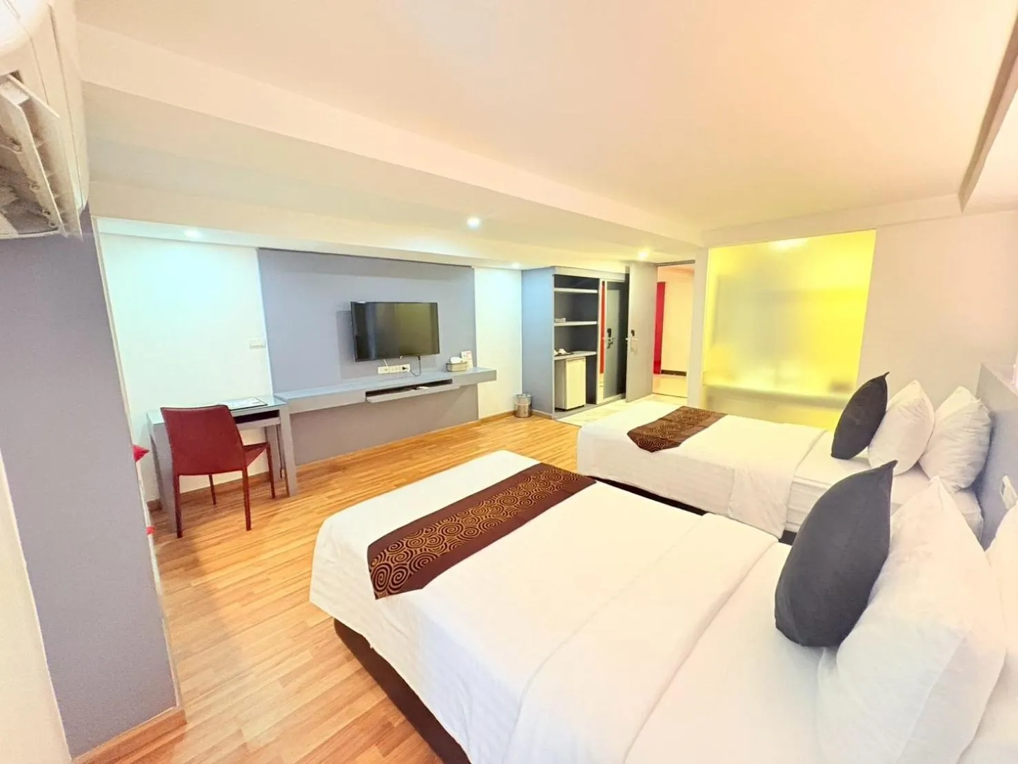 Bed in I Residence Hotel Silom