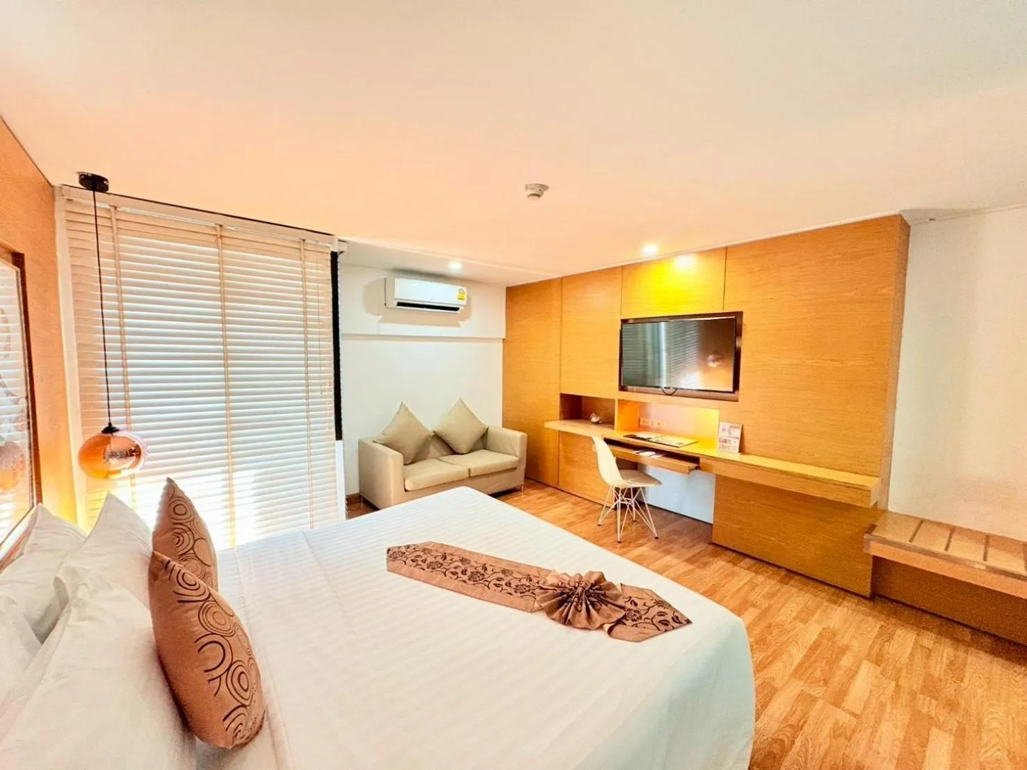 Bed in I Residence Hotel Silom
