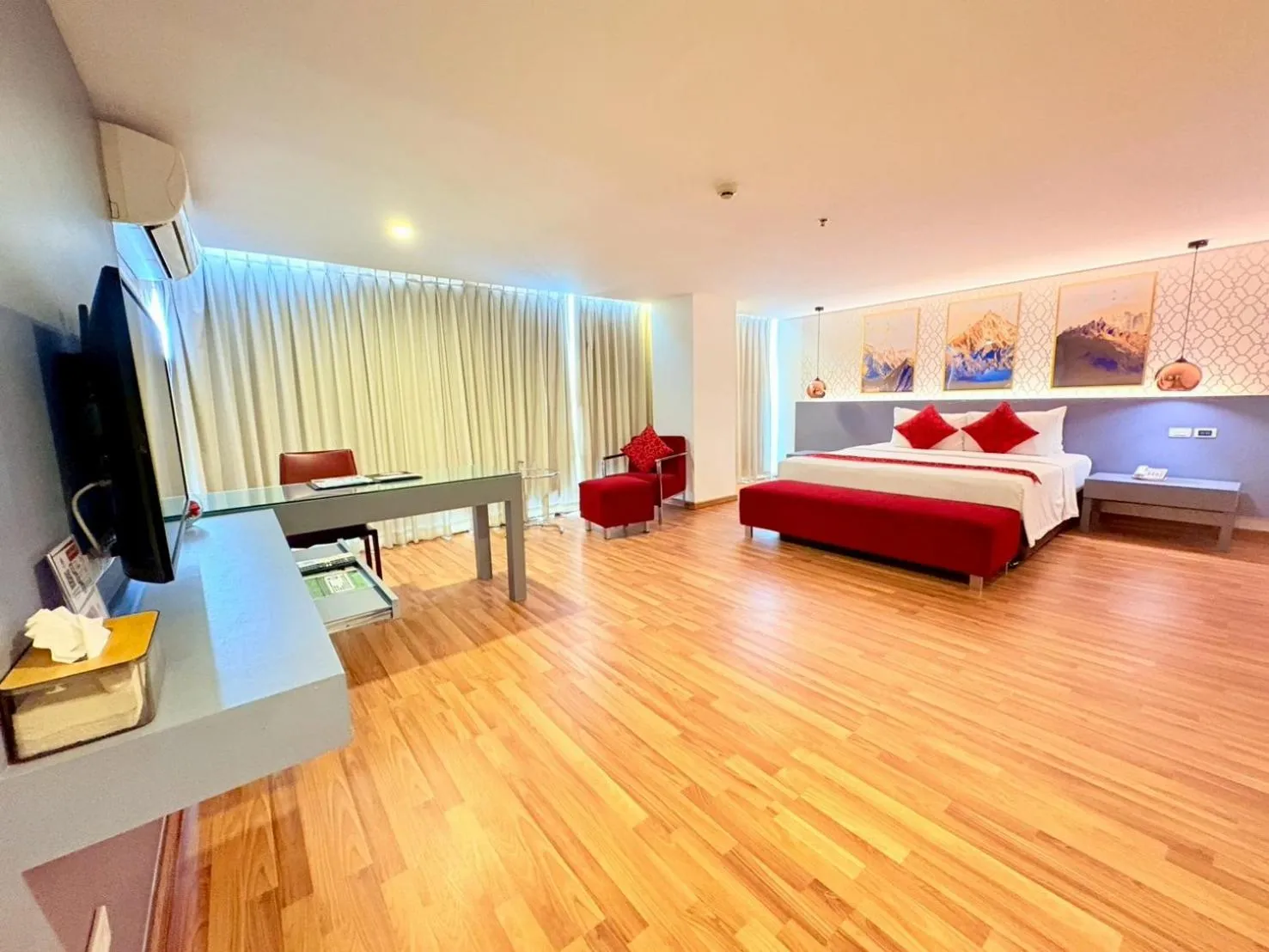 Bed in I Residence Hotel Silom