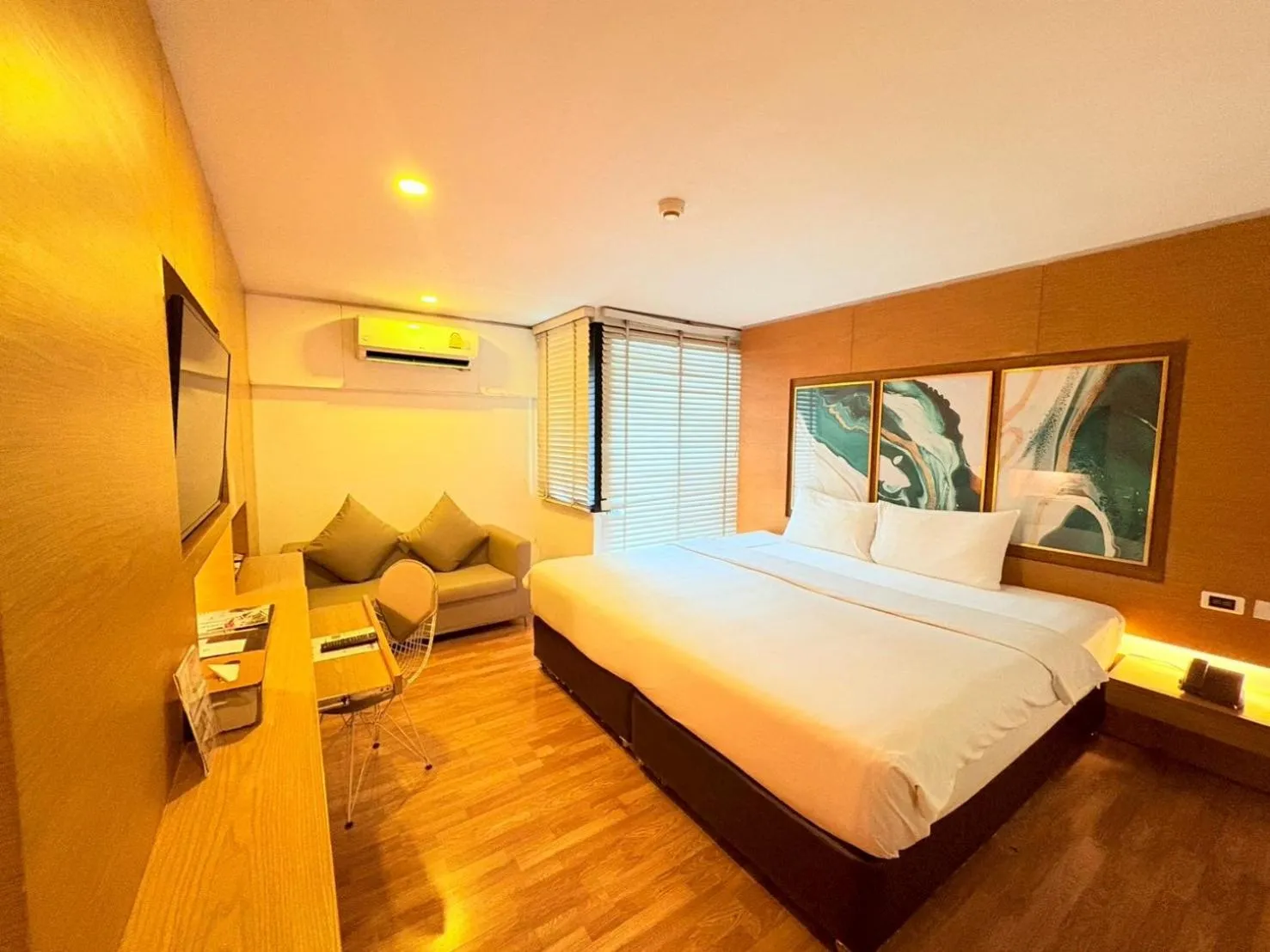 Bed in I Residence Hotel Silom