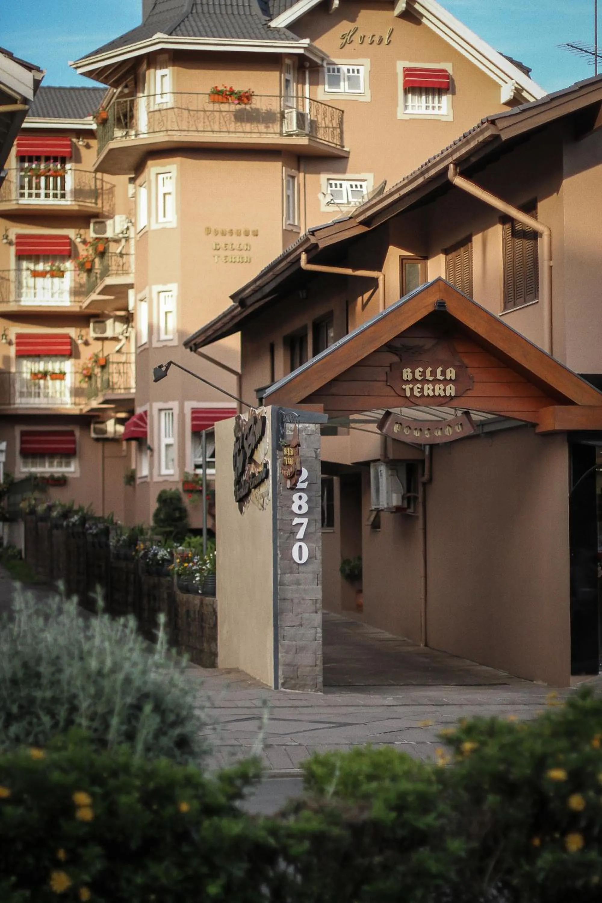 Facade/entrance in Pousada Bella Terra