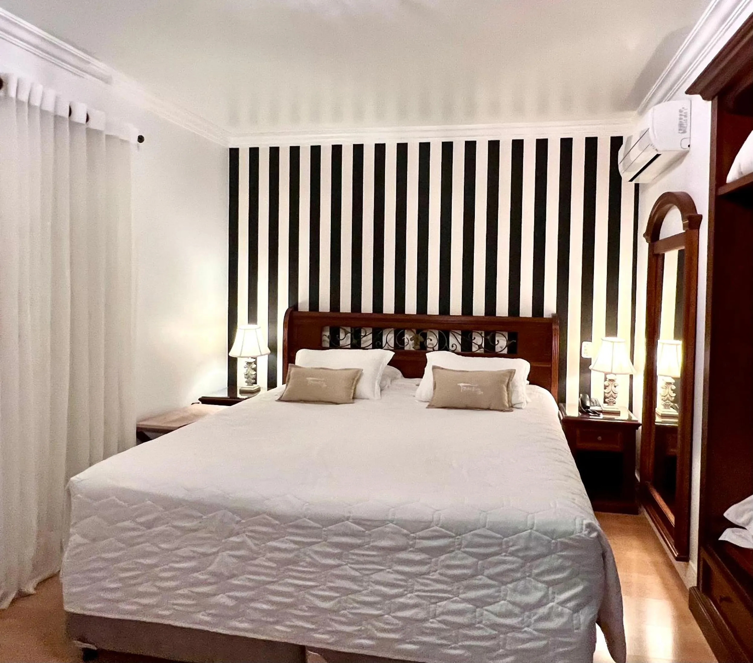 Bed in Pousada Bella Terra