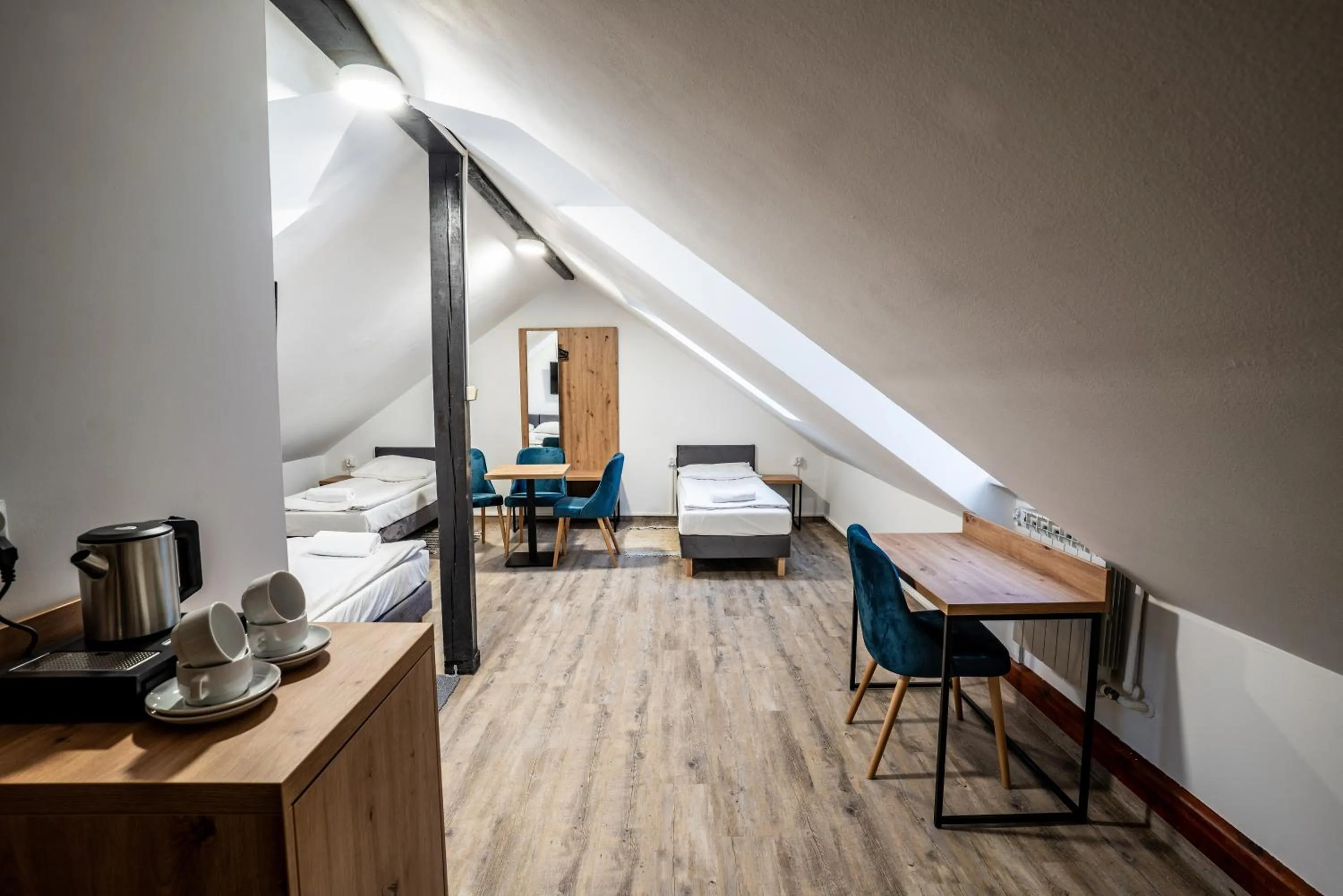 Bed in Hotel Ukiel Wellness & SPA