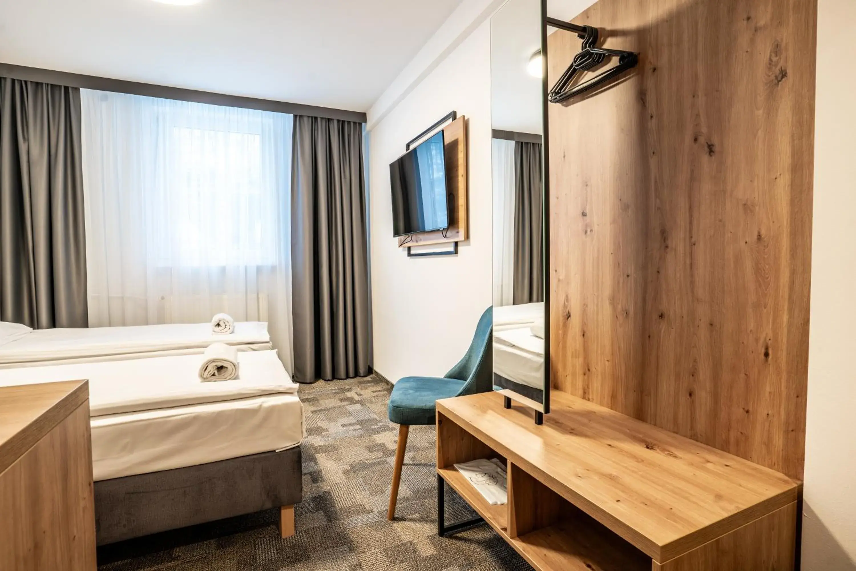 Economy Twin Room in Pirat Hotel & SPA-hotel z basenem Economy Twin Room in Pirat Hotel & SPA-hotel z basenem