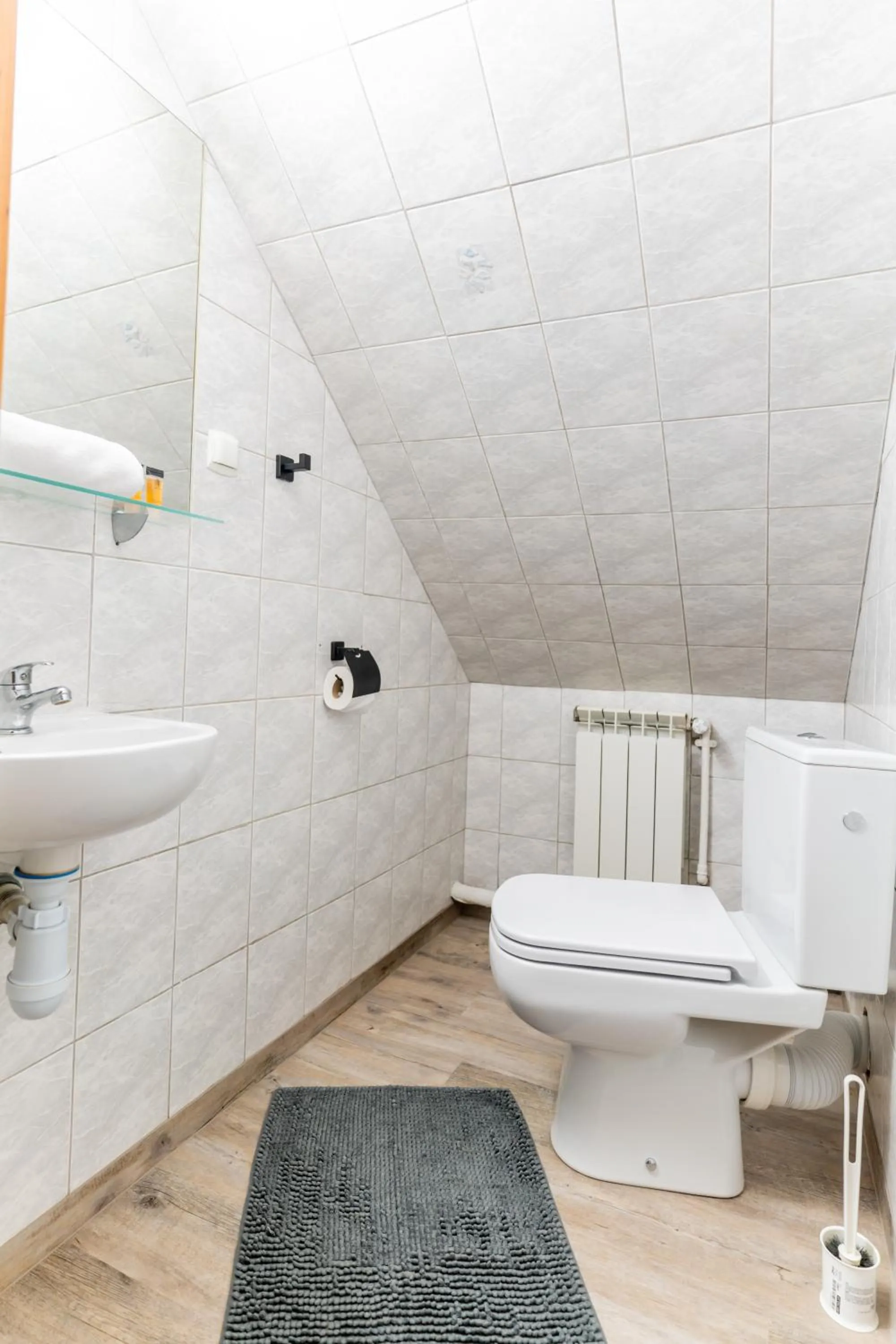 Toilet in Hotel Ukiel Wellness & SPA