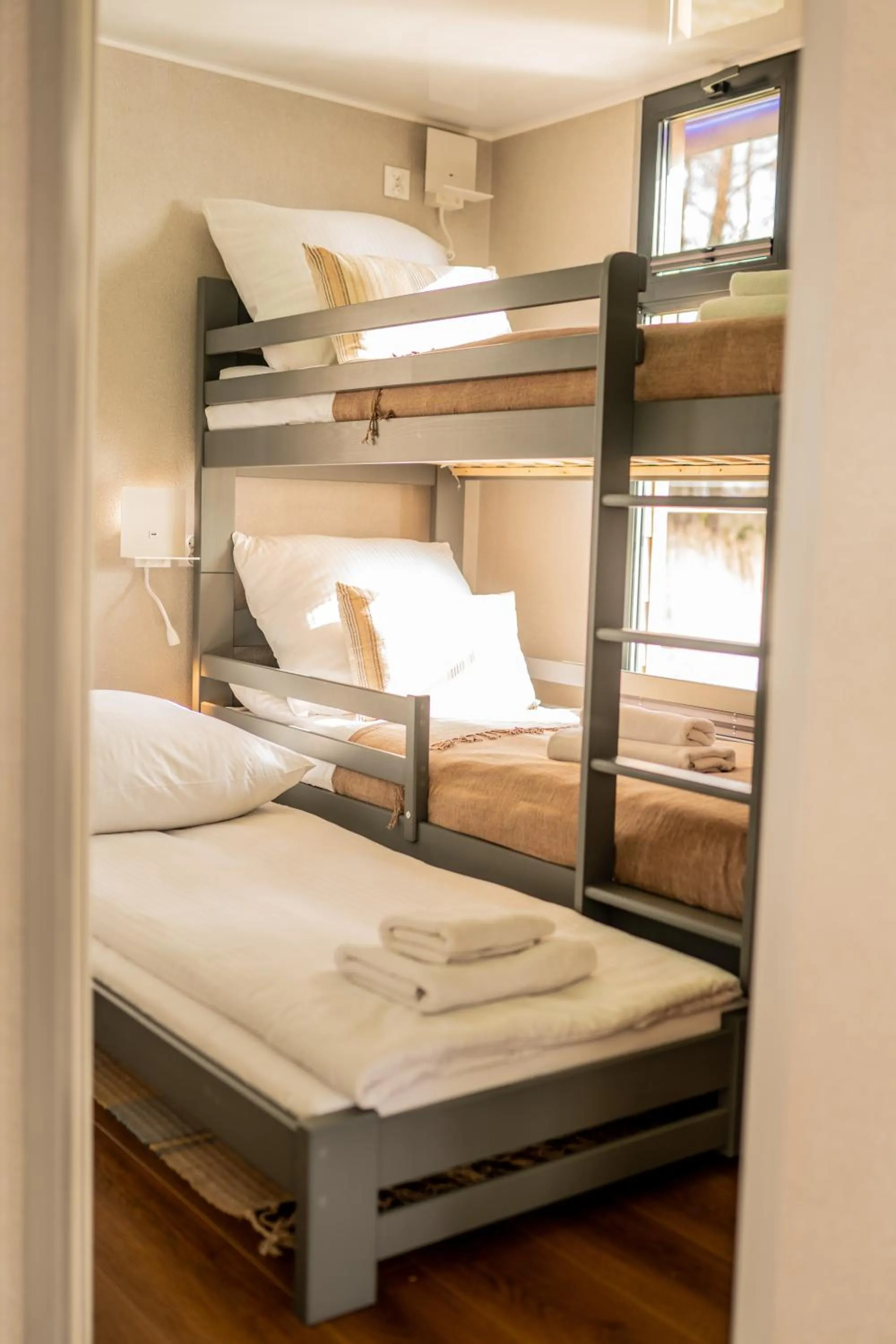 Bed in Hotel Ukiel Wellness & SPA