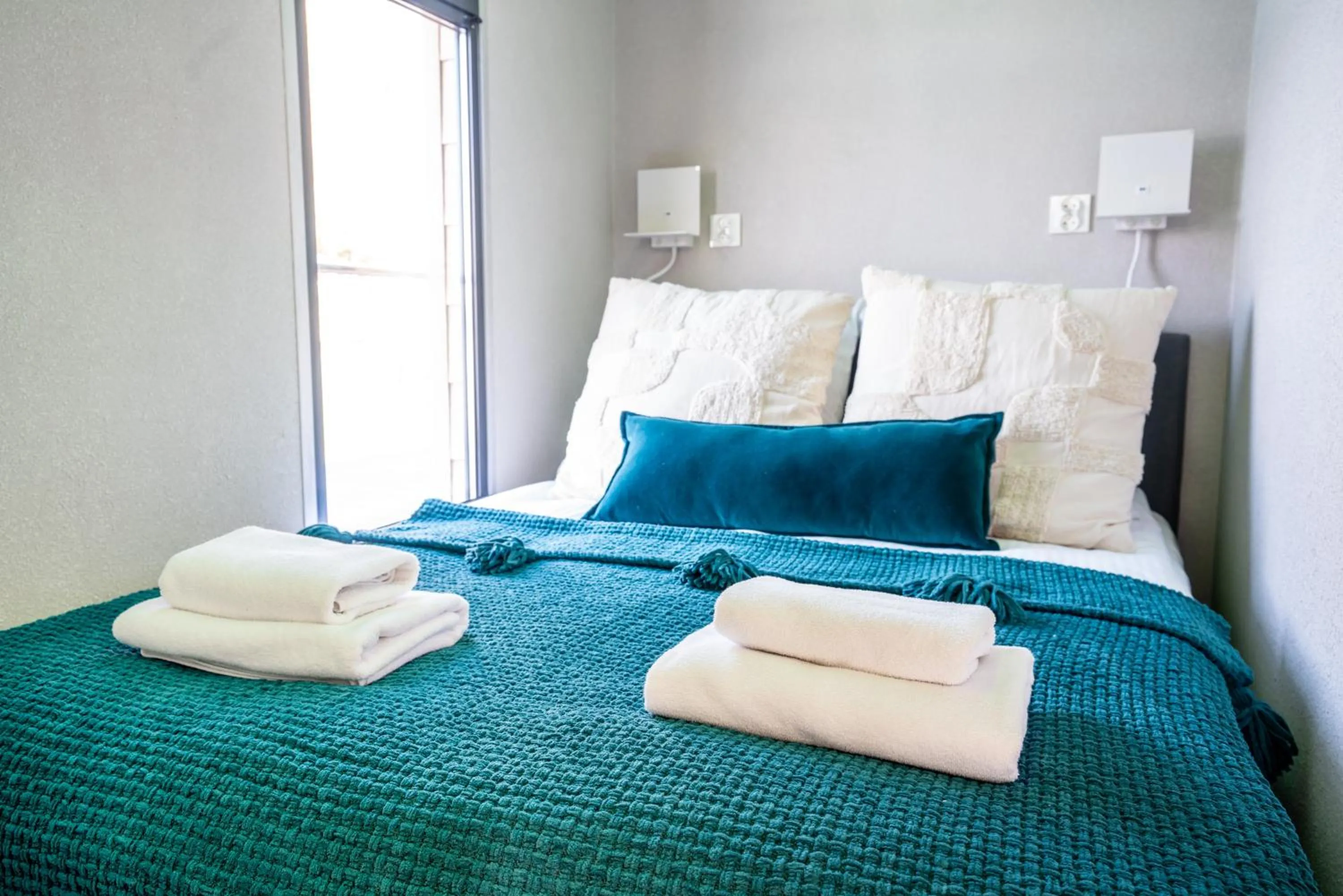 Bed in Hotel Ukiel Wellness & SPA