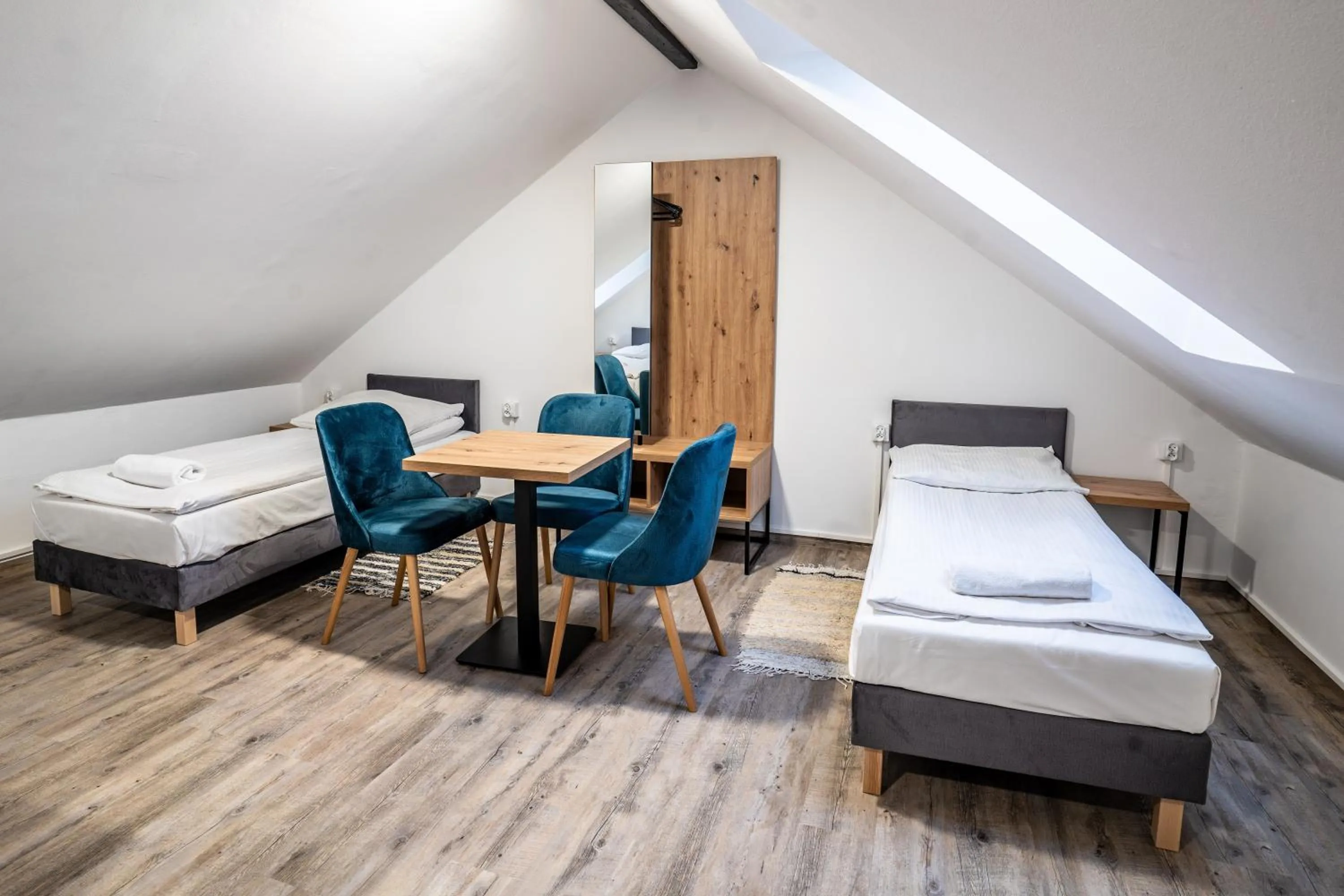 Bed in Hotel Ukiel Wellness & SPA