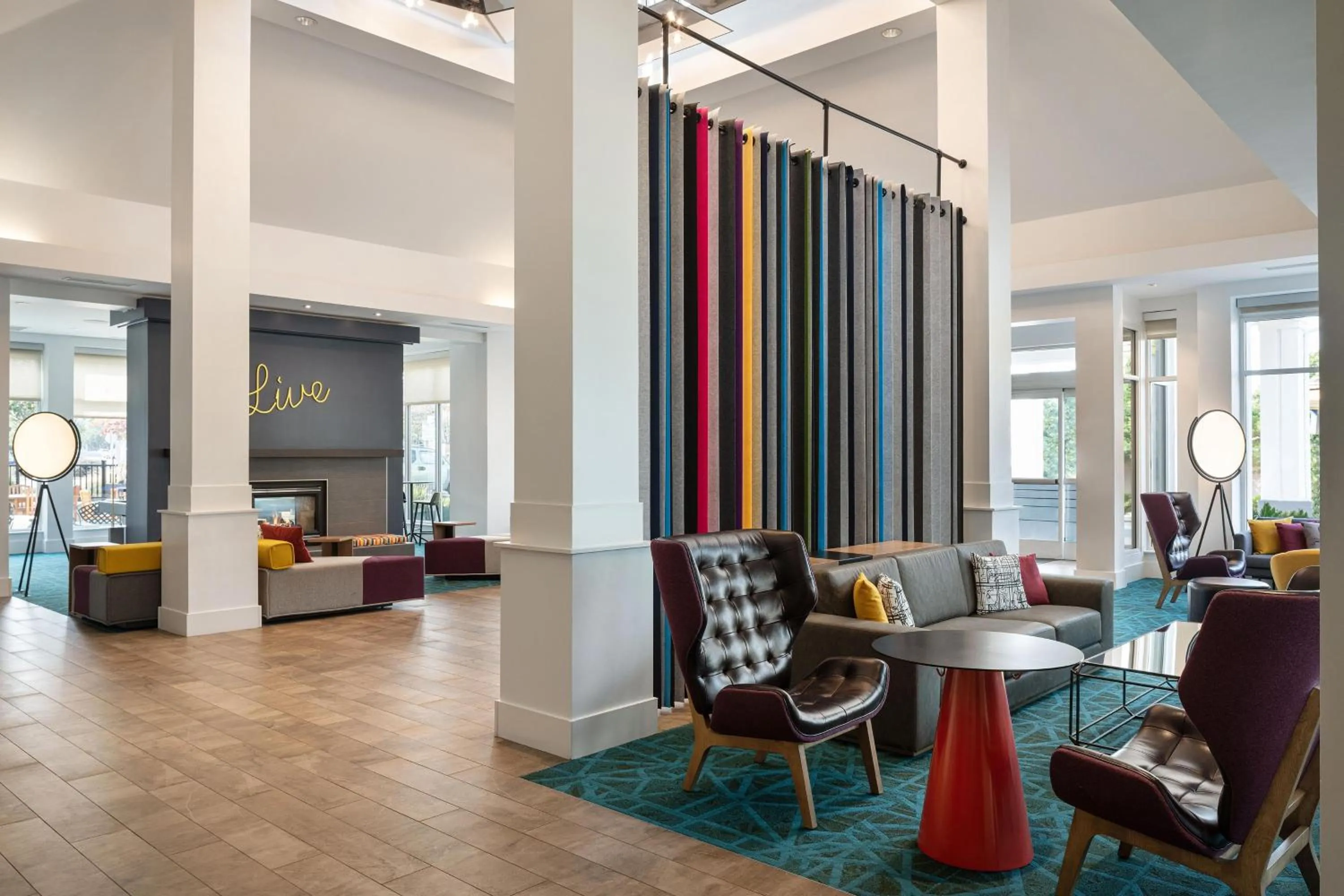 Lobby or reception in Aloft Mountain View