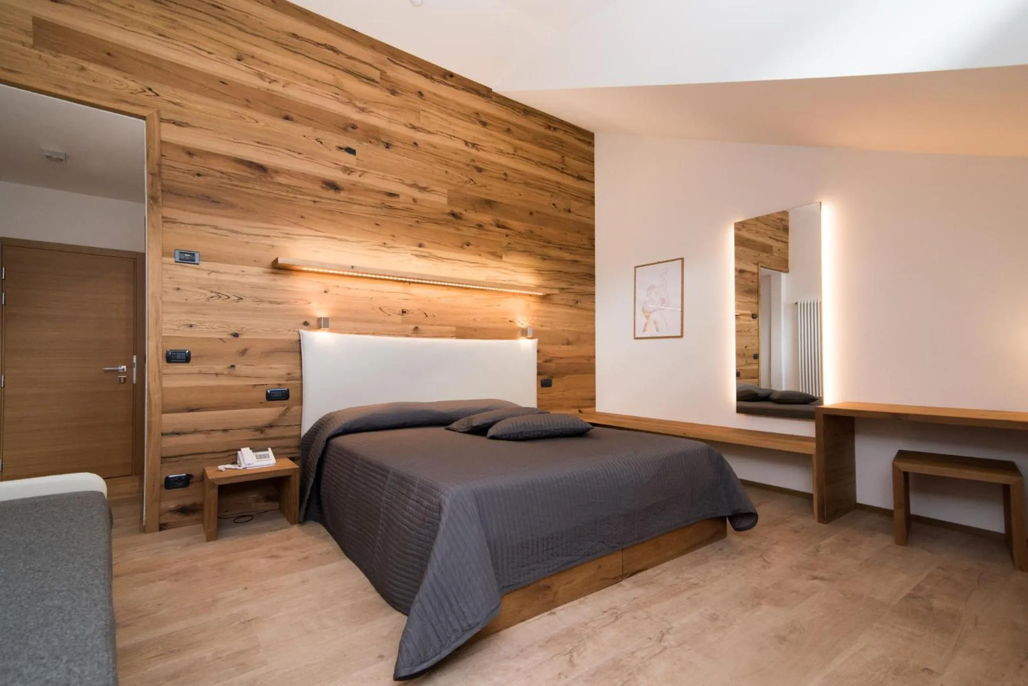 Bed in Hotel Ferrovia