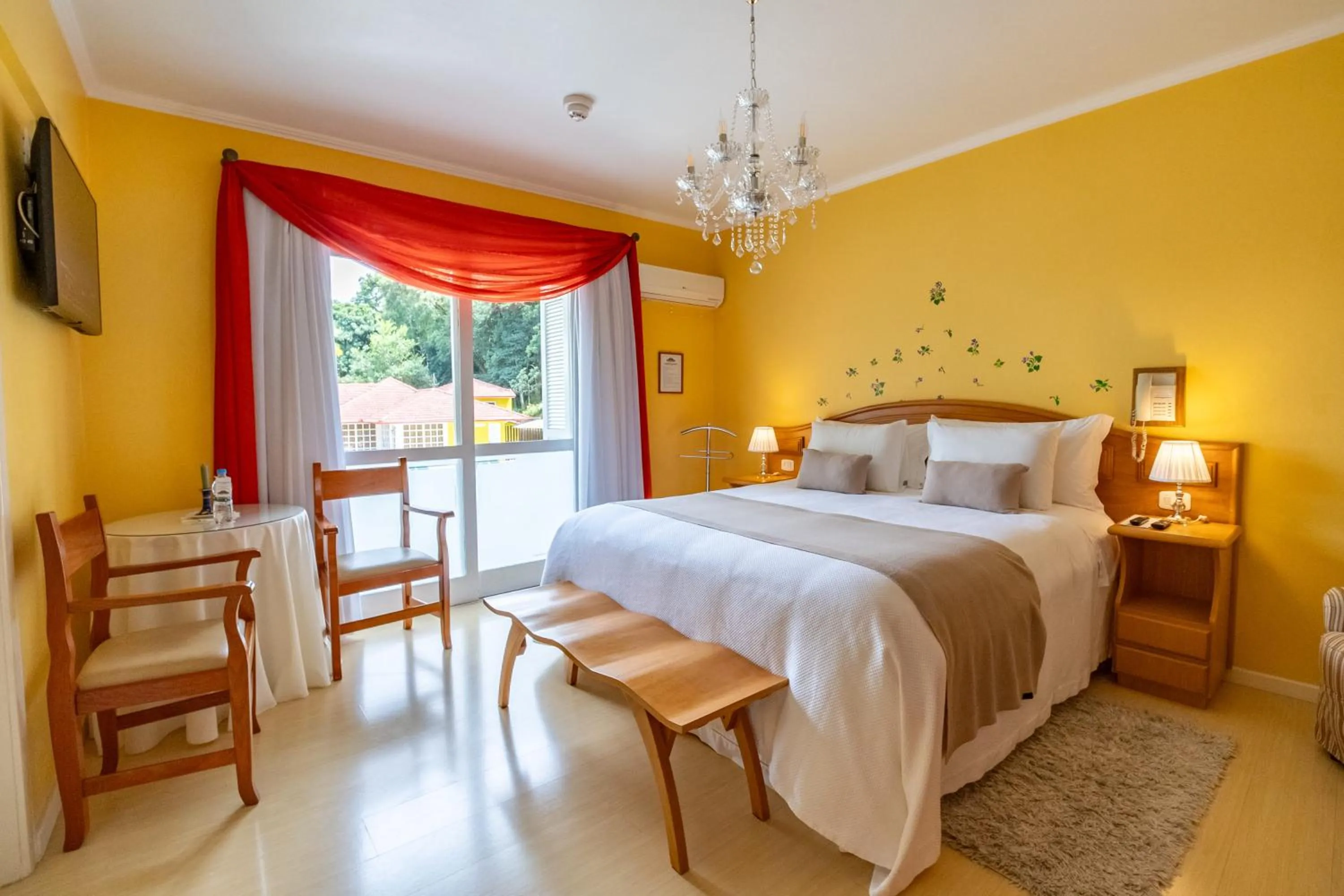 Bedroom, Bed in Hotel Pousada da Neve