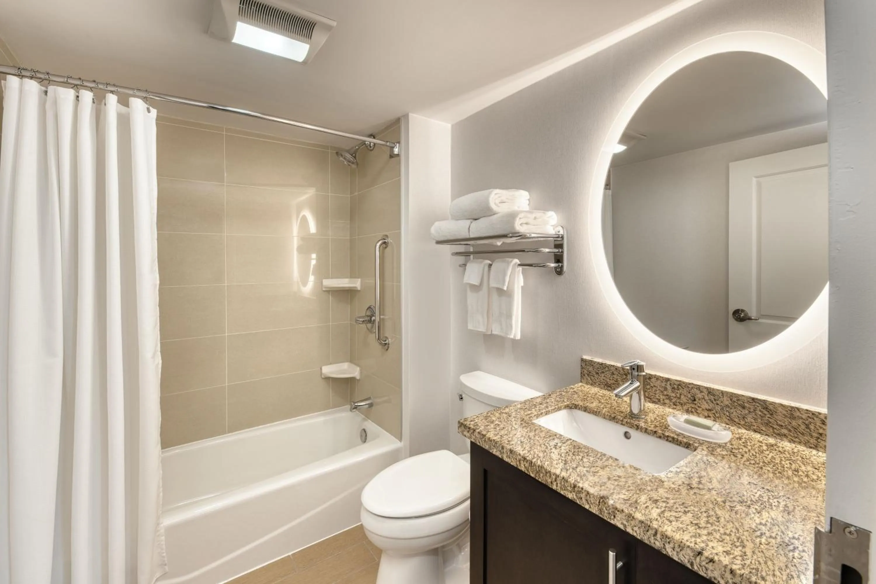 Bathroom in TownePlace Suites by Marriott Sudbury