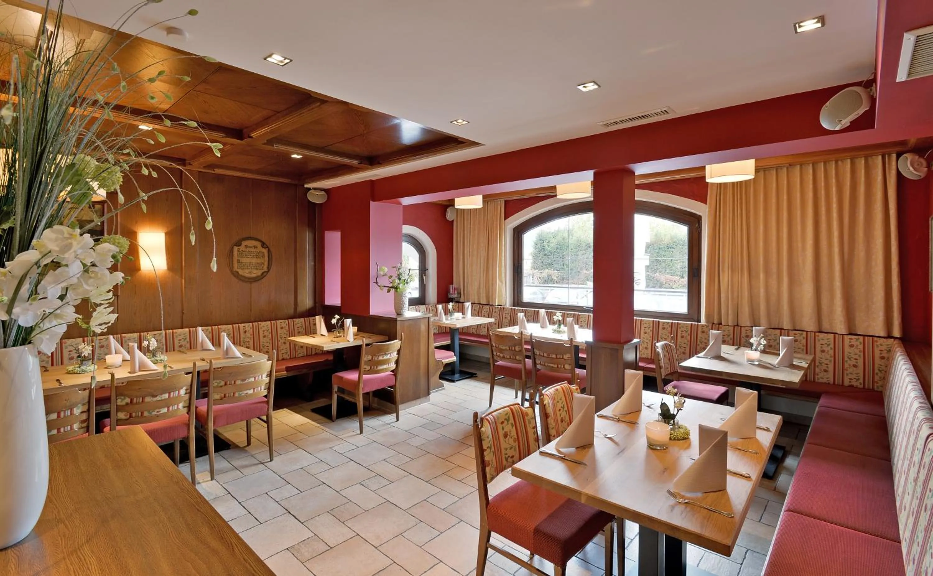 Decorative detail in Hotel Tiroler Stuben