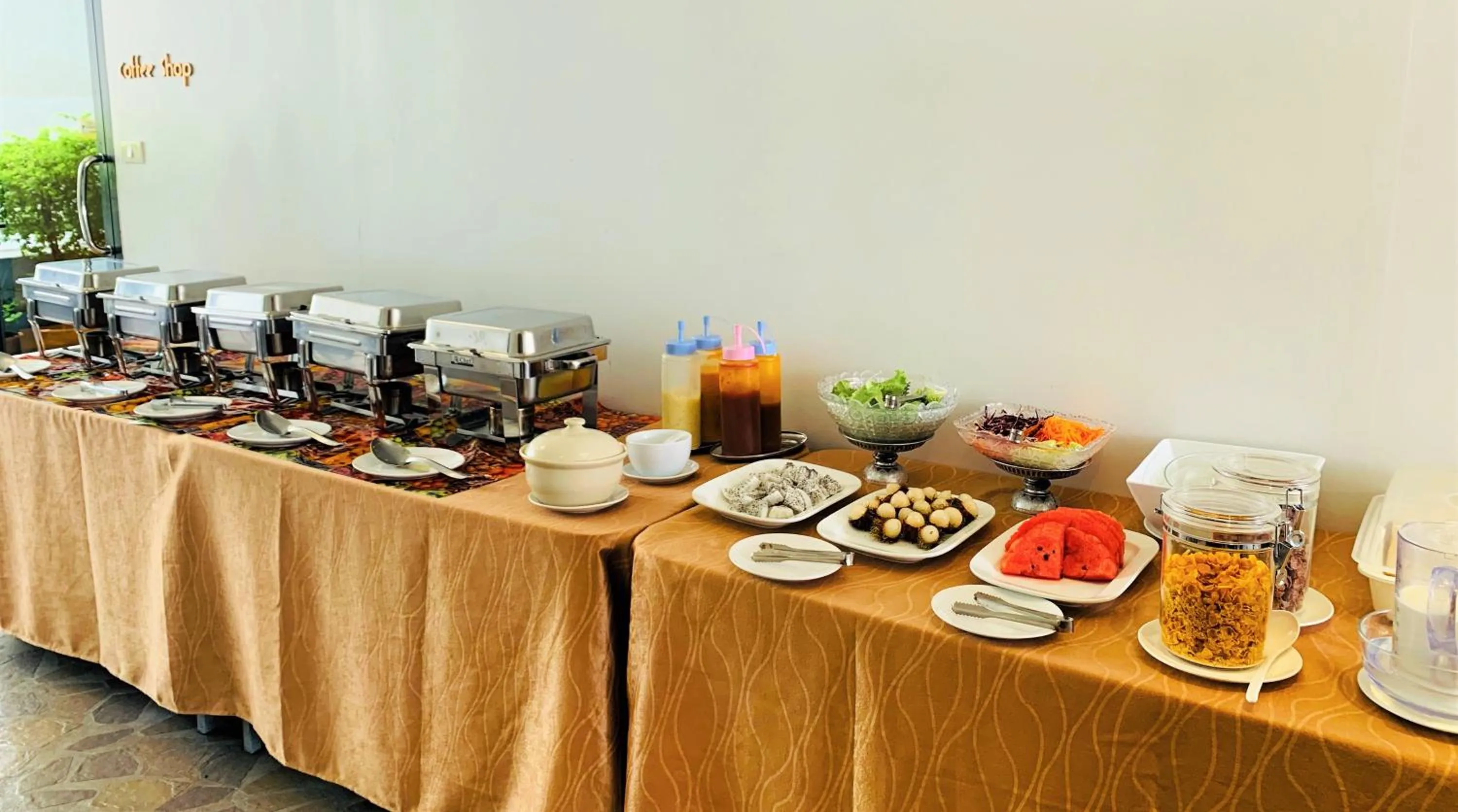 Buffet breakfast in Bally Suite Silom