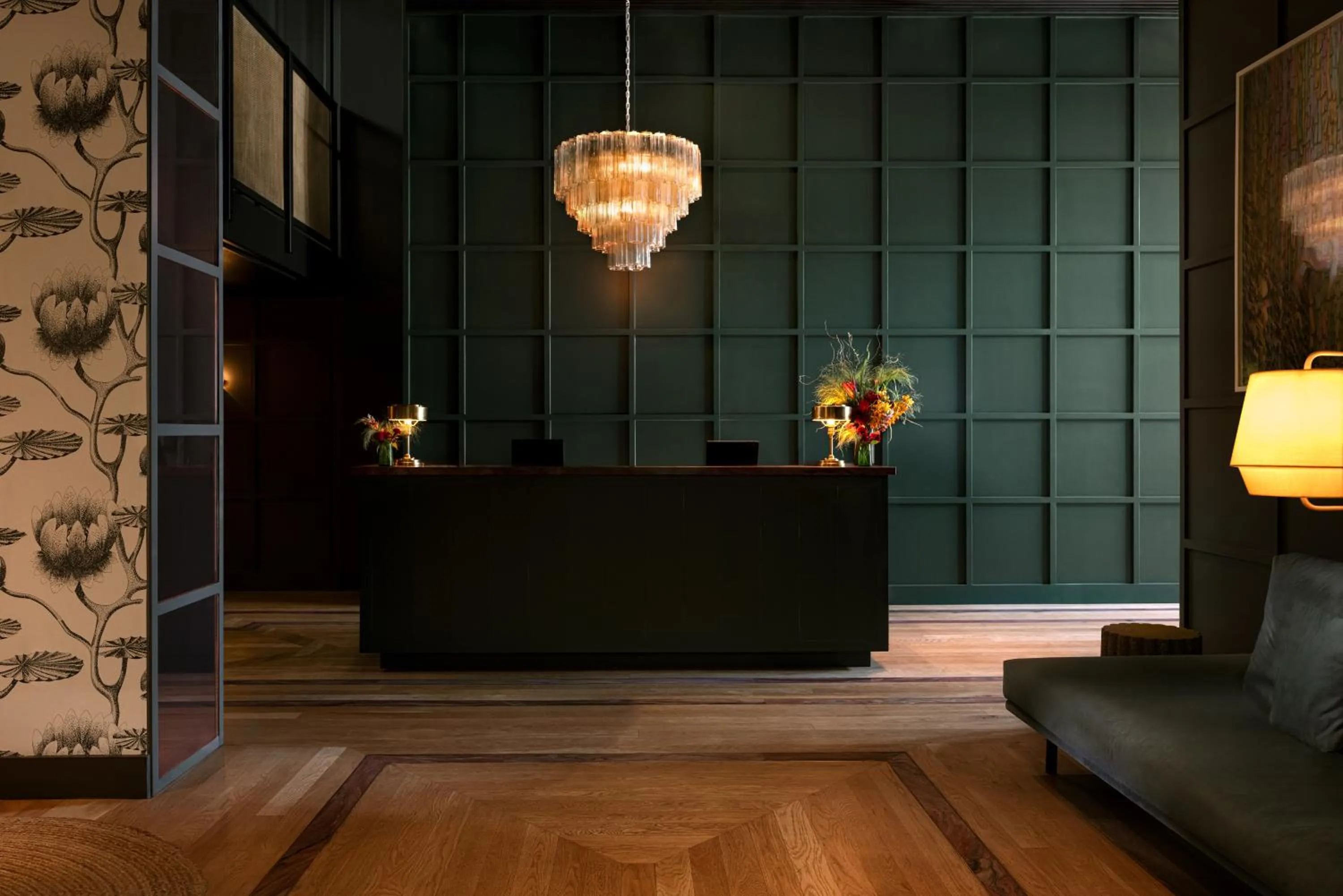 Lobby or reception in The Aster