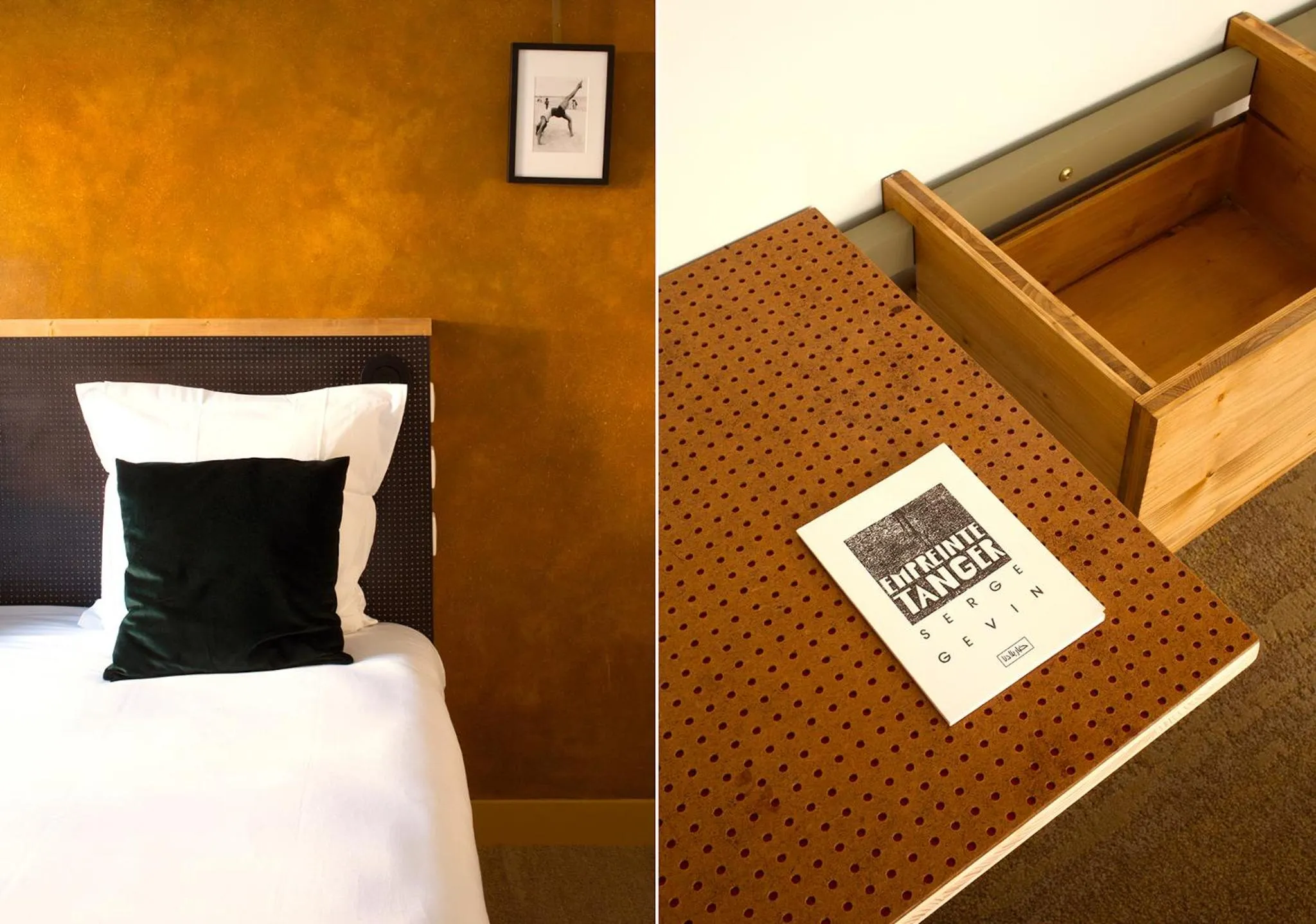 Bedroom, Bed in Hôtel La Nouvelle République & Hammam