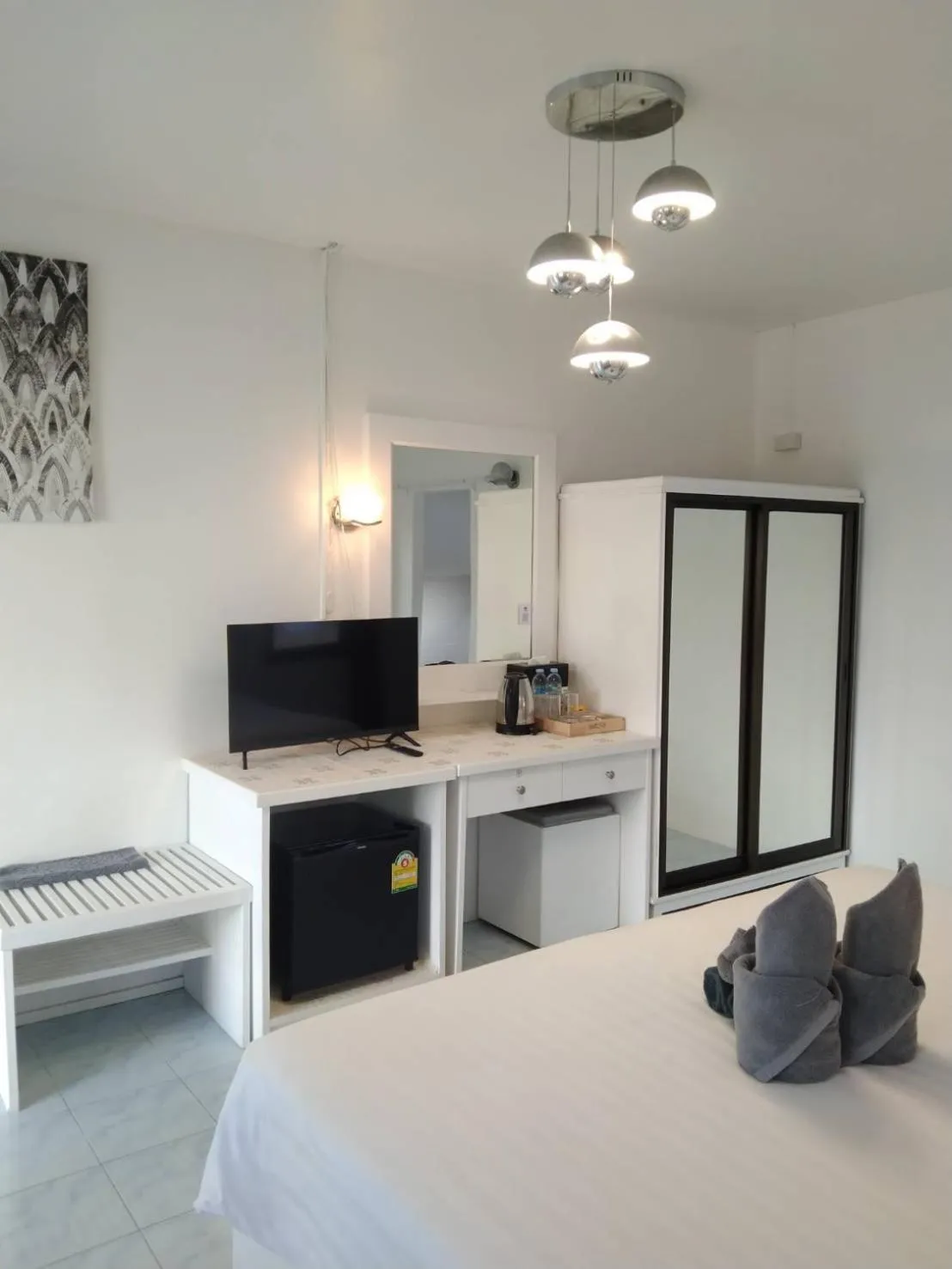 Bed in Bay Beach Resort