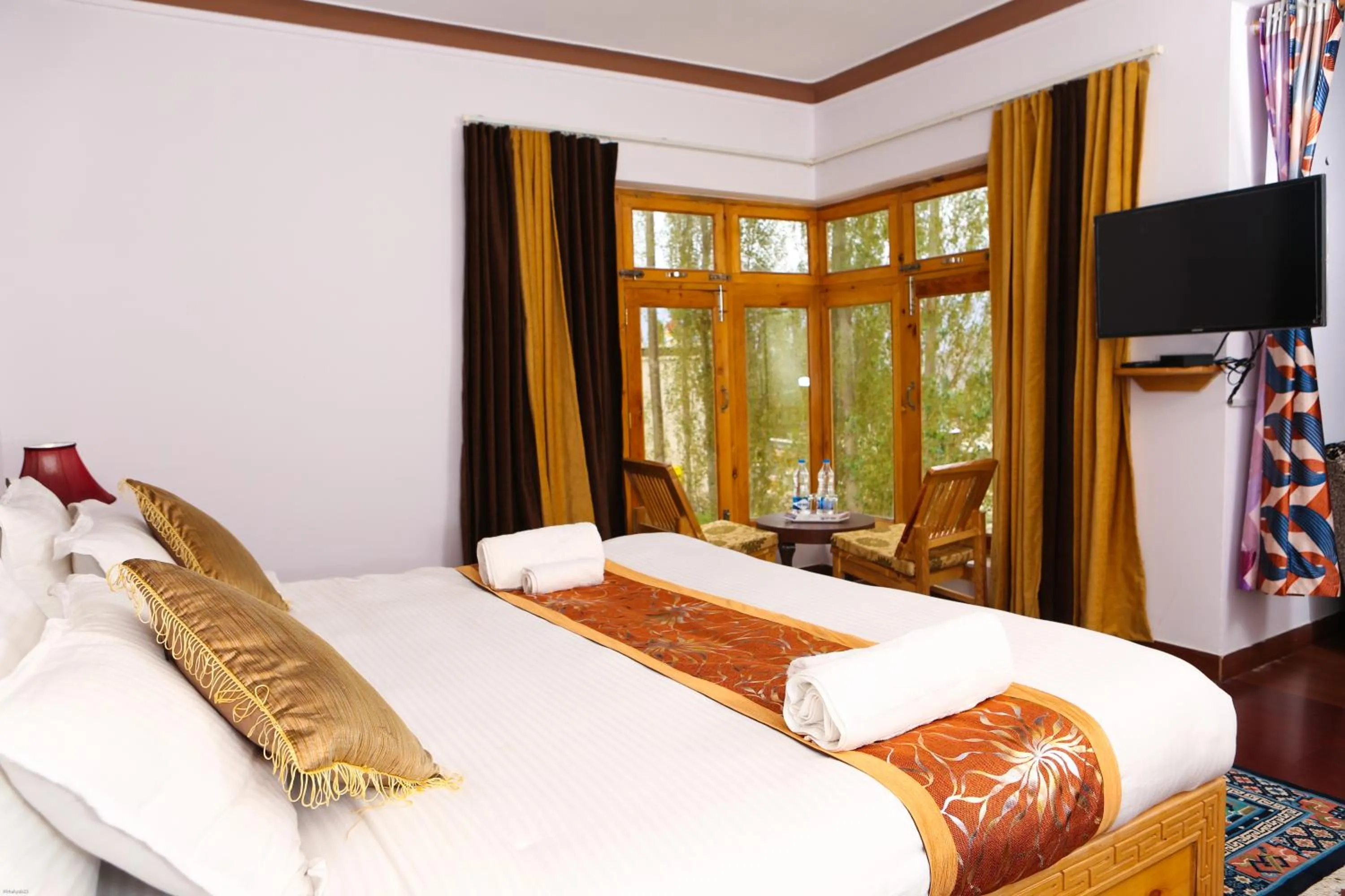 Bed in HOTEL NATURE's LAND