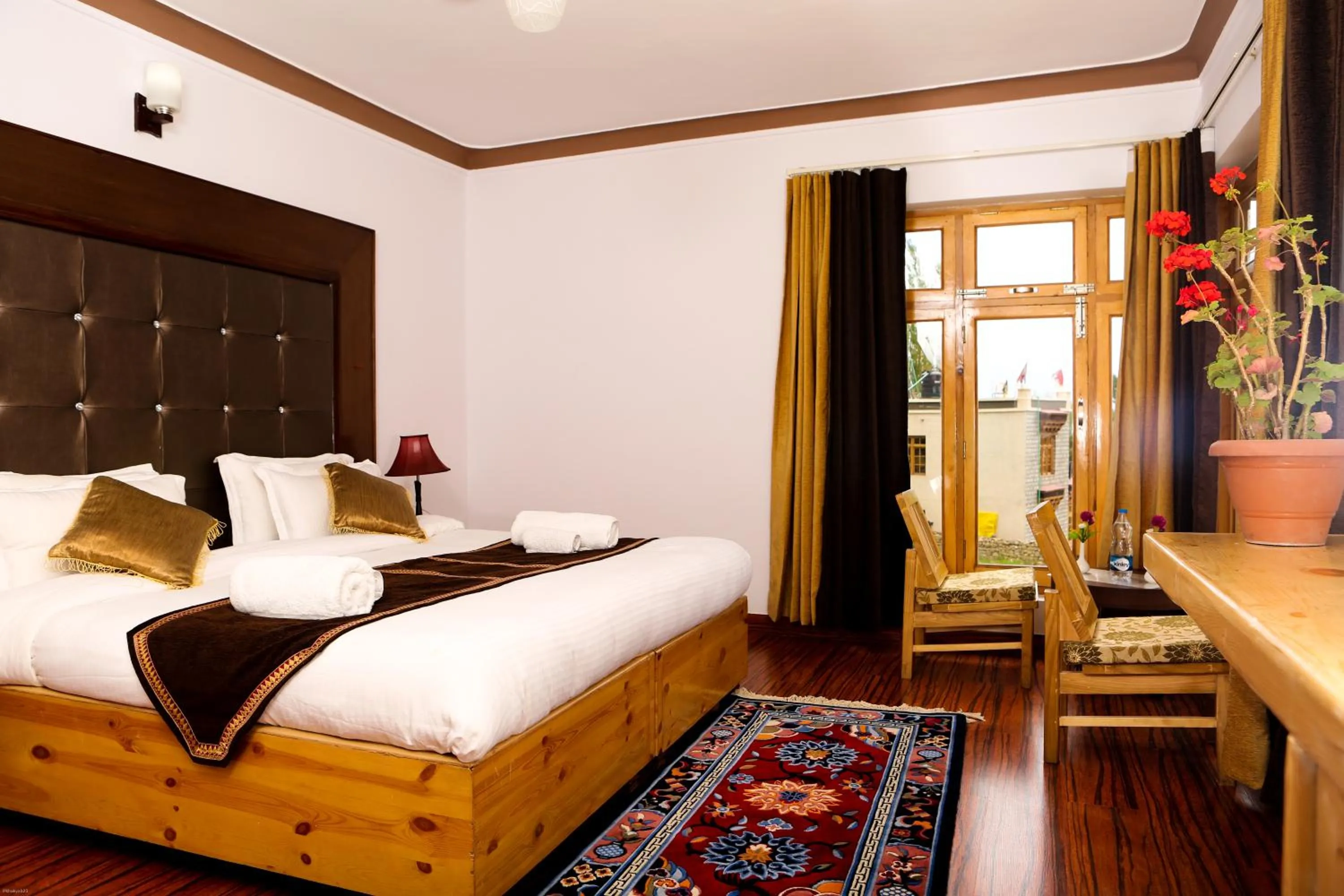 Bed in HOTEL NATURE's LAND