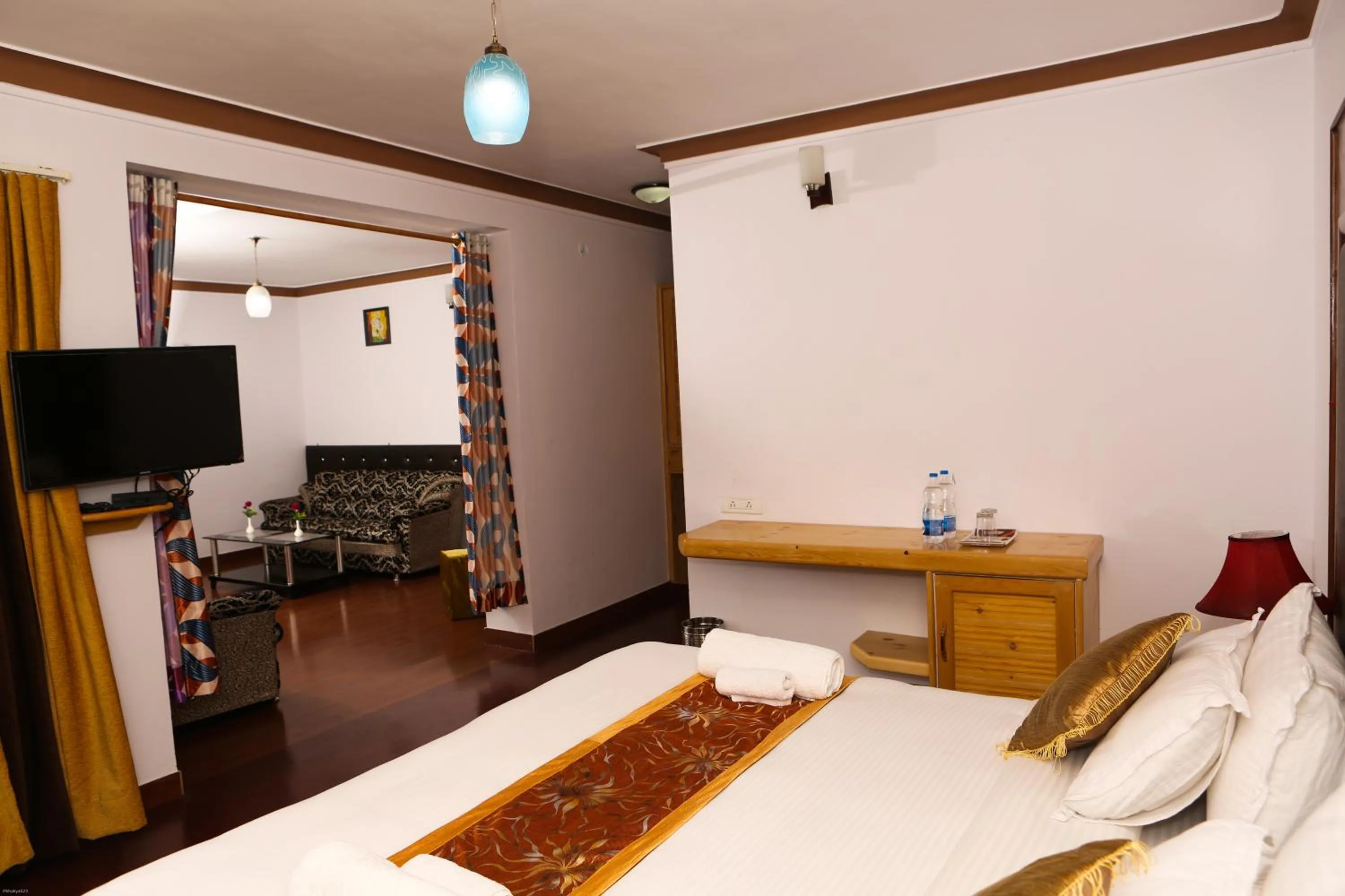 Bed in HOTEL NATURE's LAND