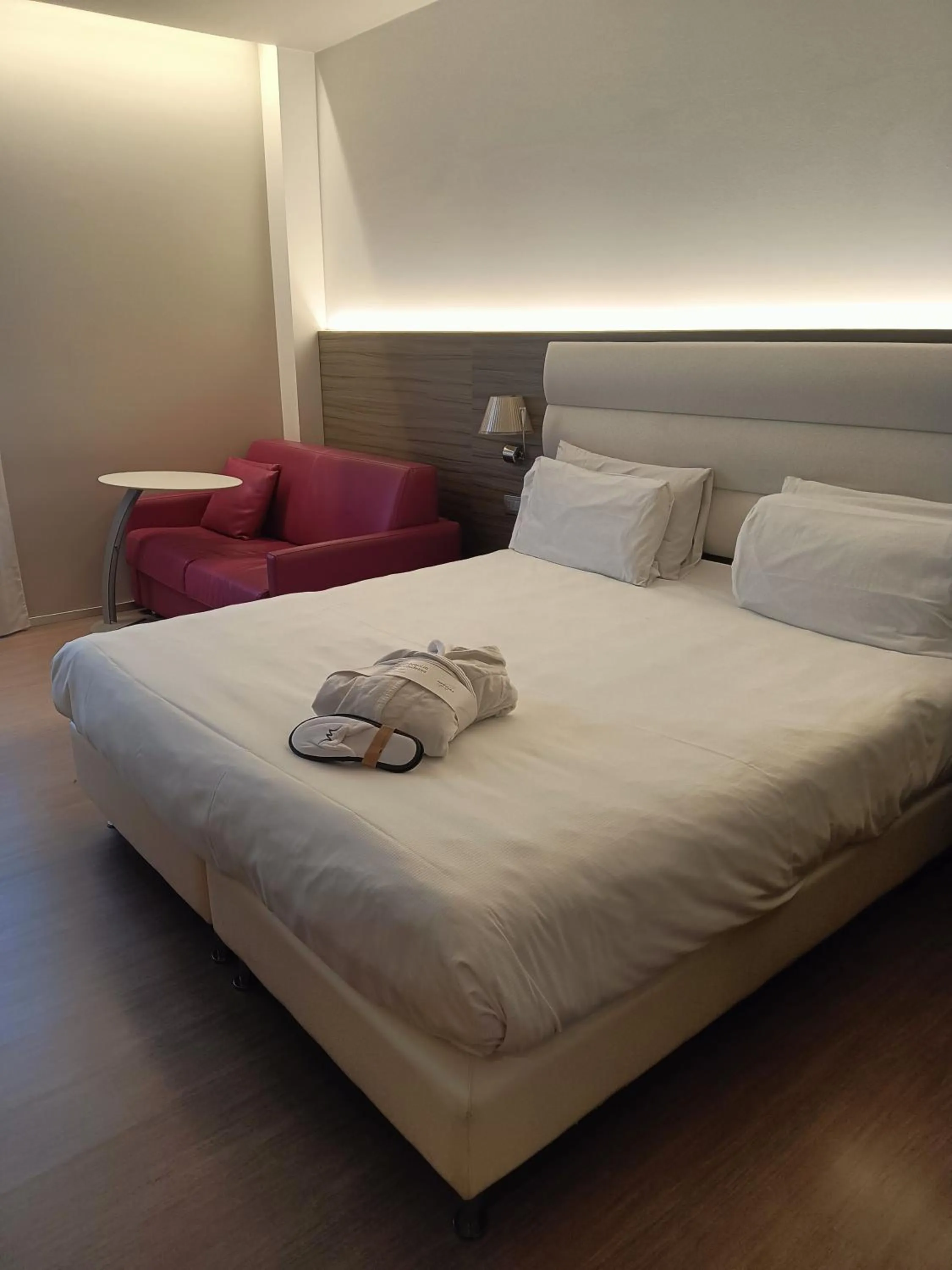Bed in Hotel Mercure Venezia-Marghera
