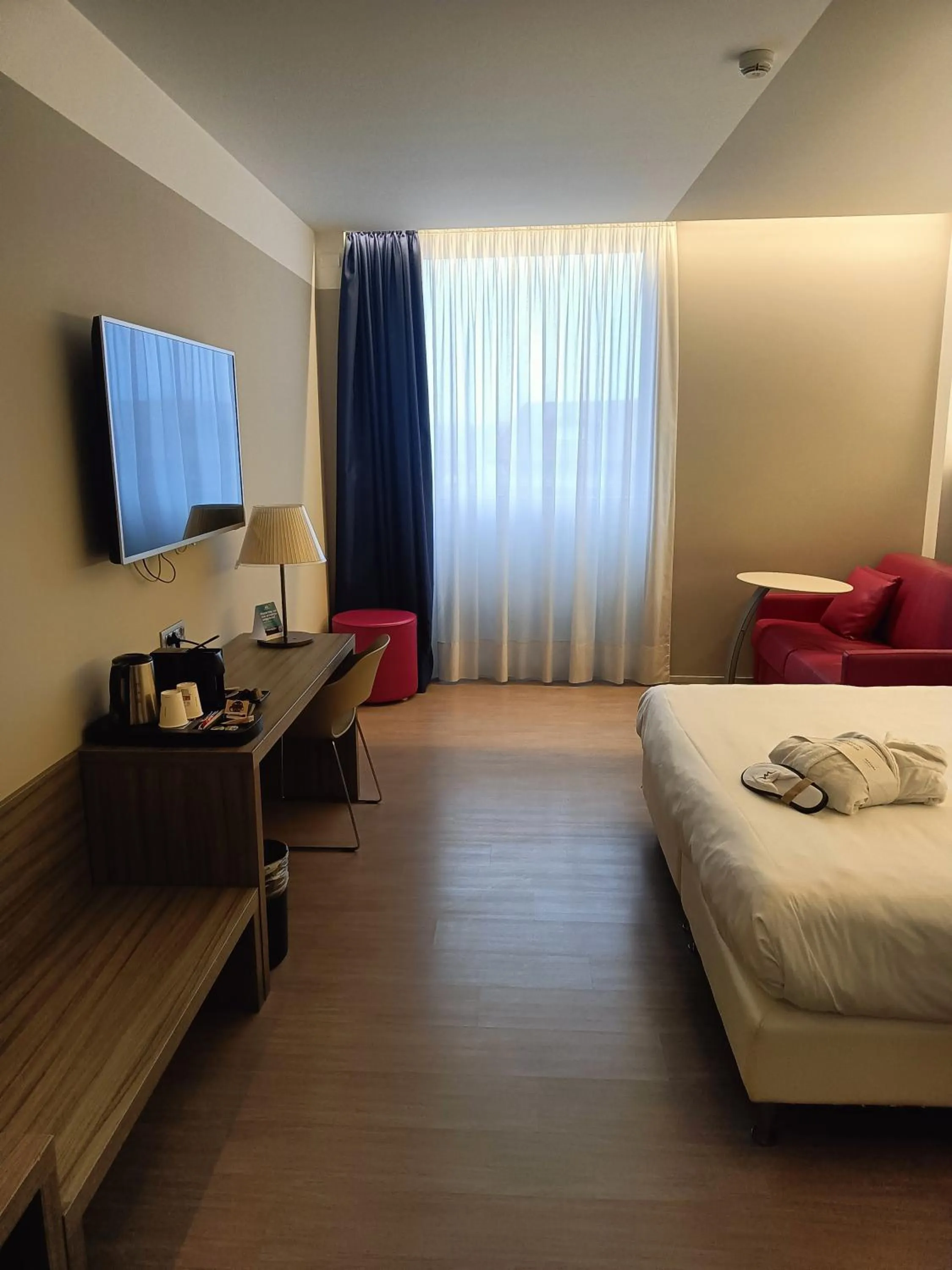 Bed in Hotel Mercure Venezia-Marghera