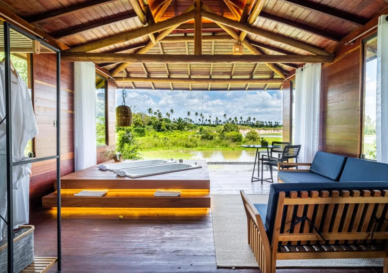 Balcony/Terrace in Eco Luar Boutique Hotel