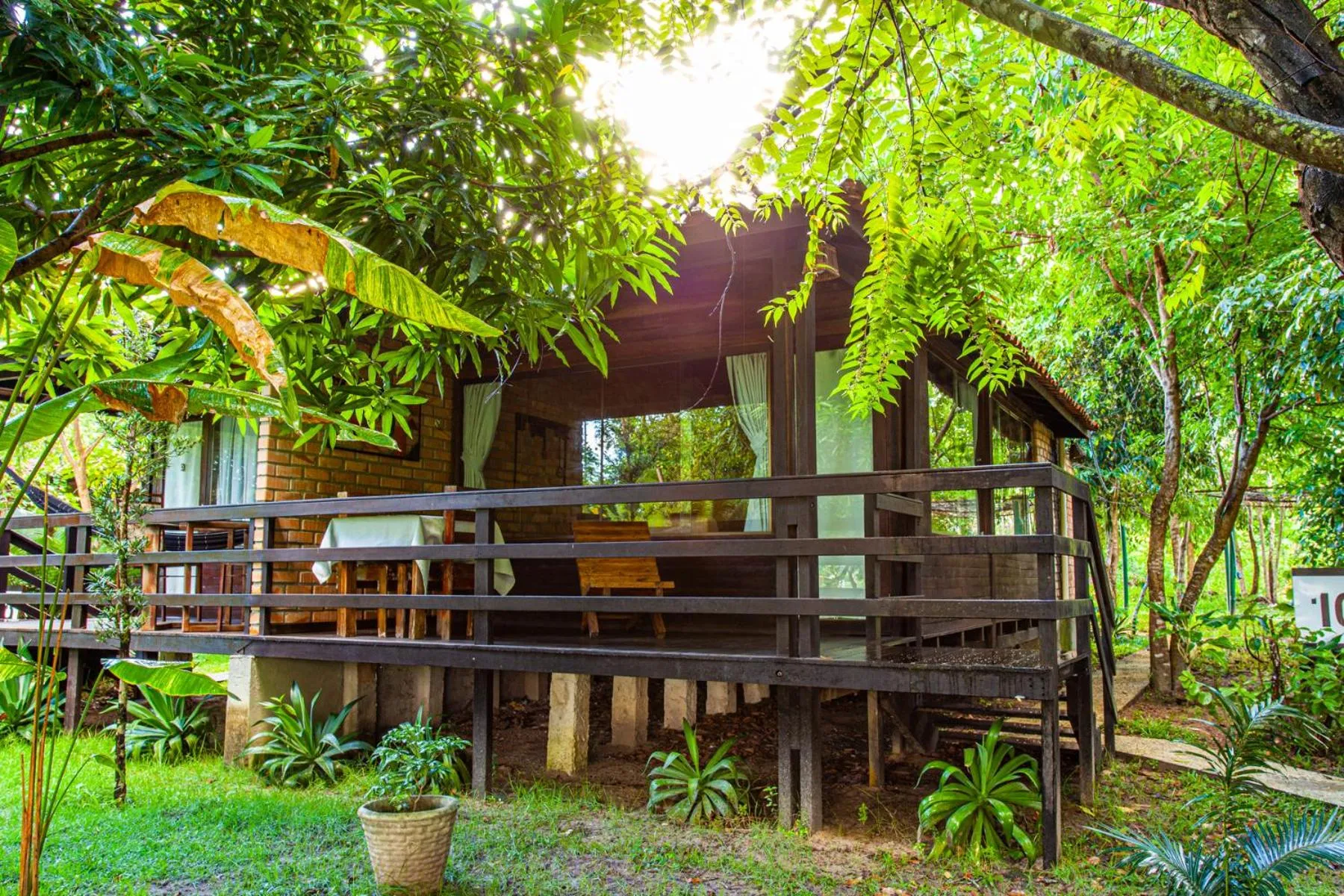 Natural landscape in Eco Luar Boutique Hotel