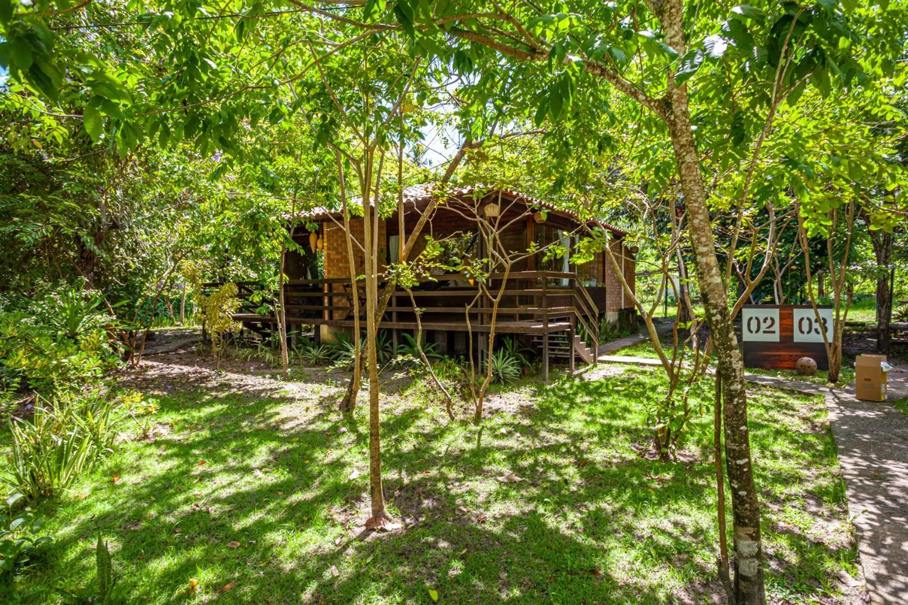 Natural landscape in Eco Luar Boutique Hotel