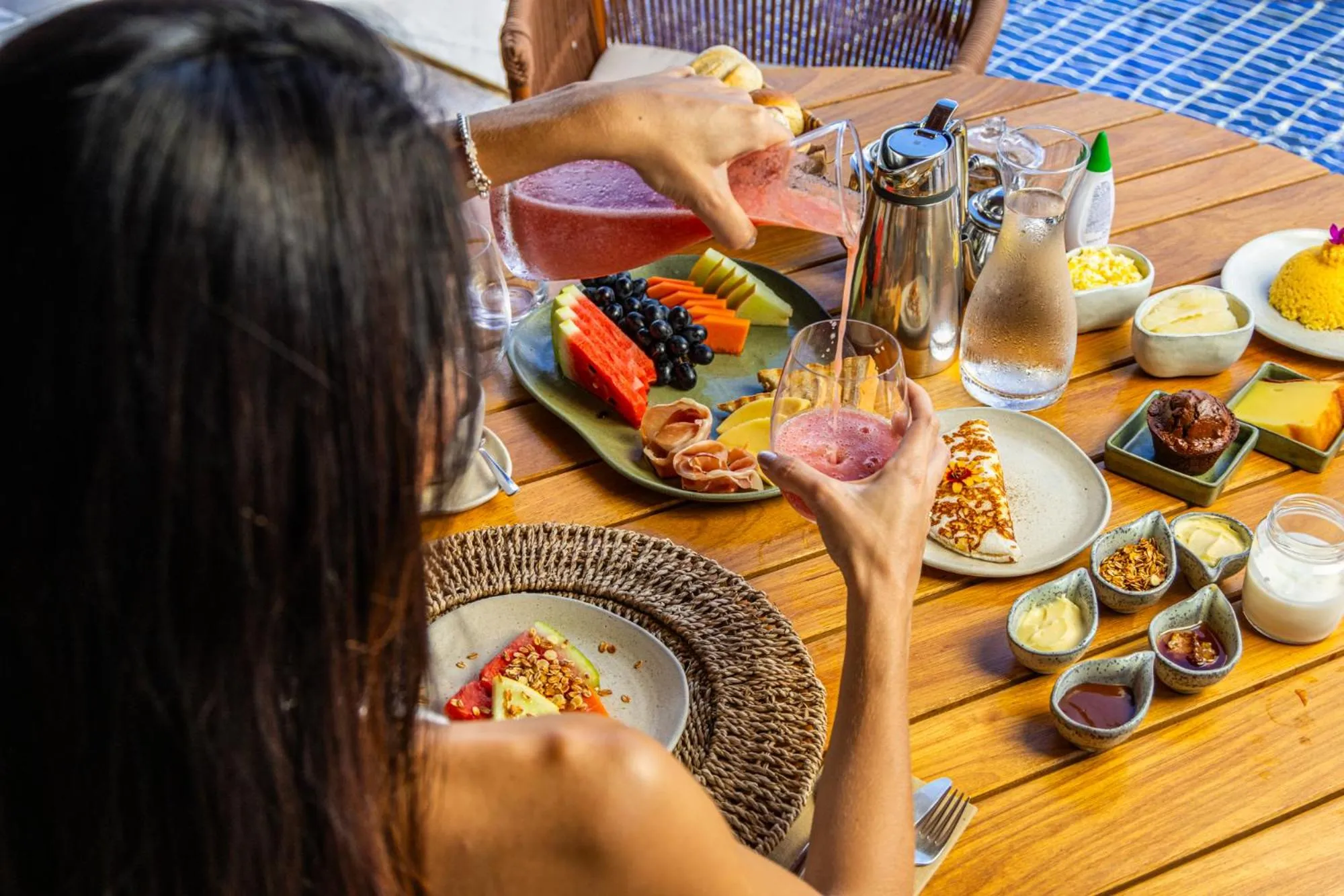 Breakfast in Eco Luar Boutique Hotel