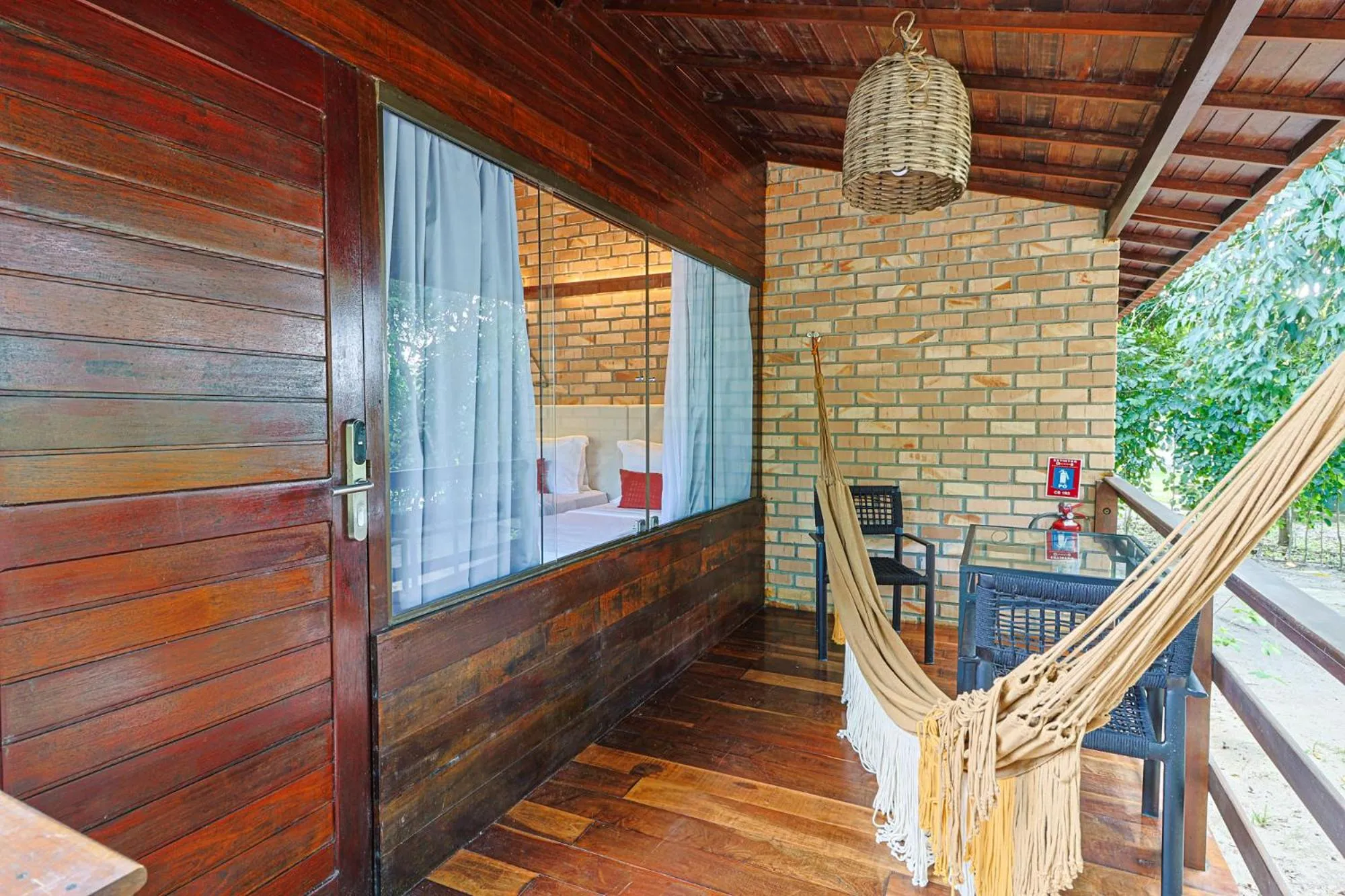 Balcony/Terrace in Eco Luar Boutique Hotel