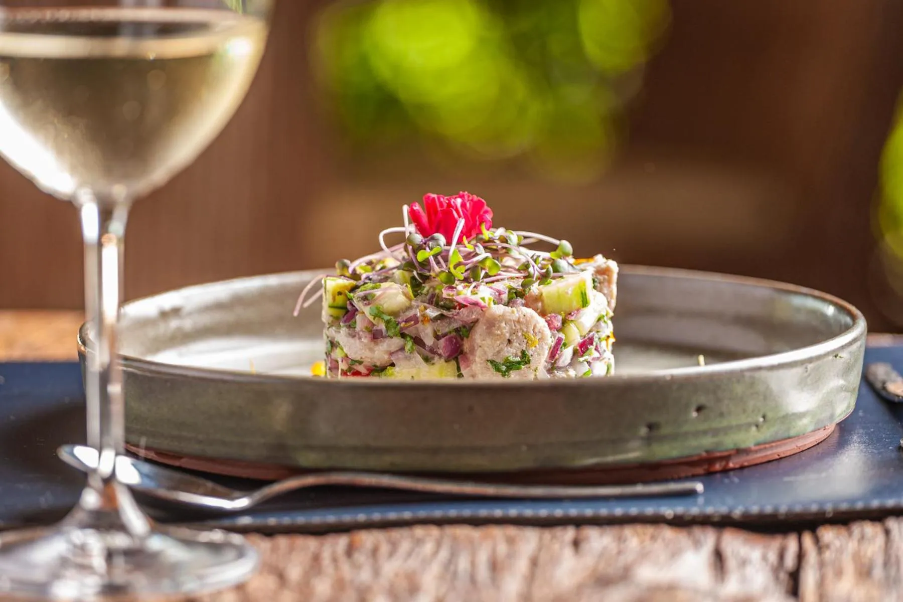 Food and drinks in Eco Luar Boutique Hotel