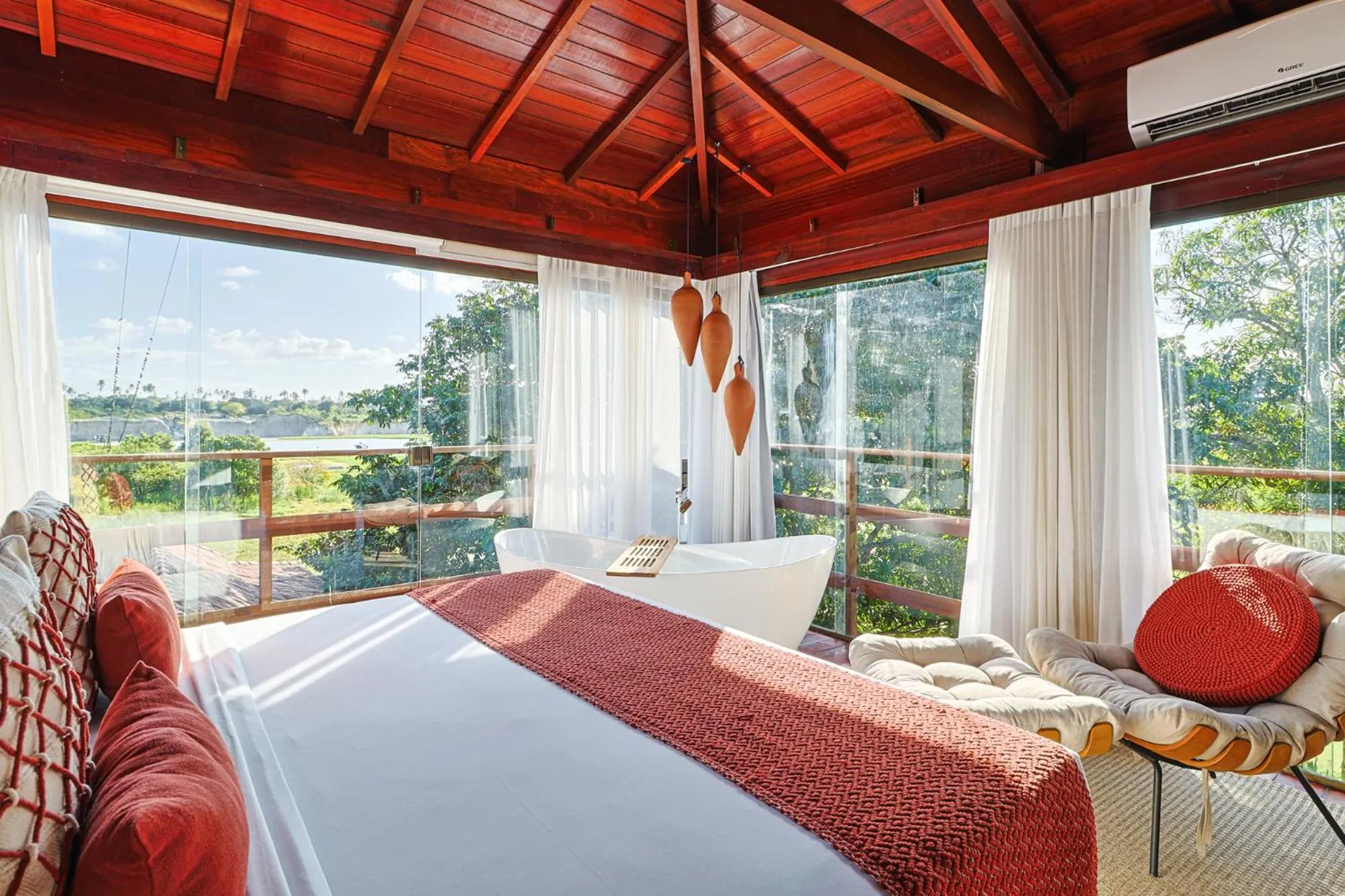 Bed in Eco Luar Boutique Hotel