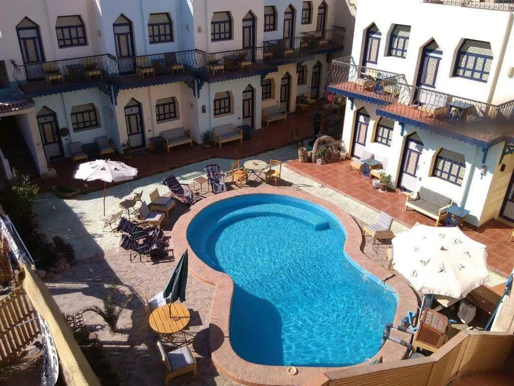 Swimming pool in Monica Hotel