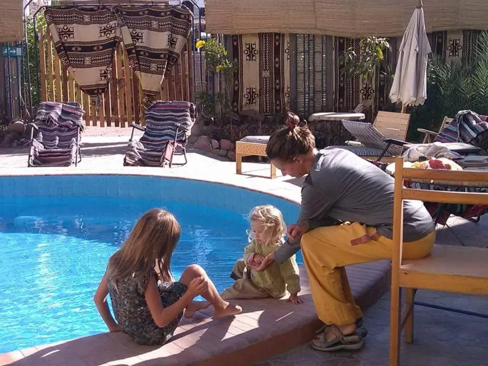 Swimming pool in Monica Hotel