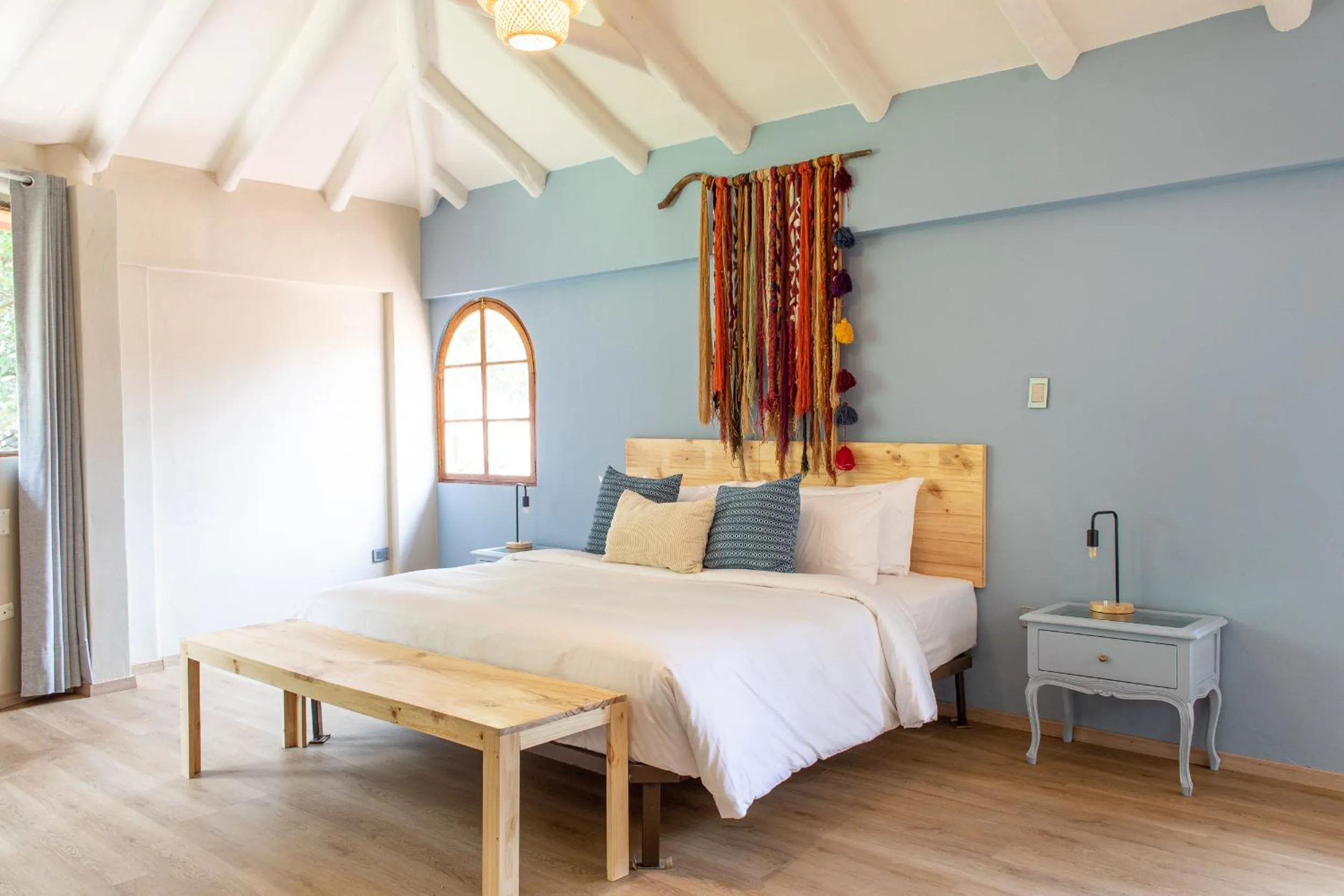 Bed in Tariq Sacred Valley