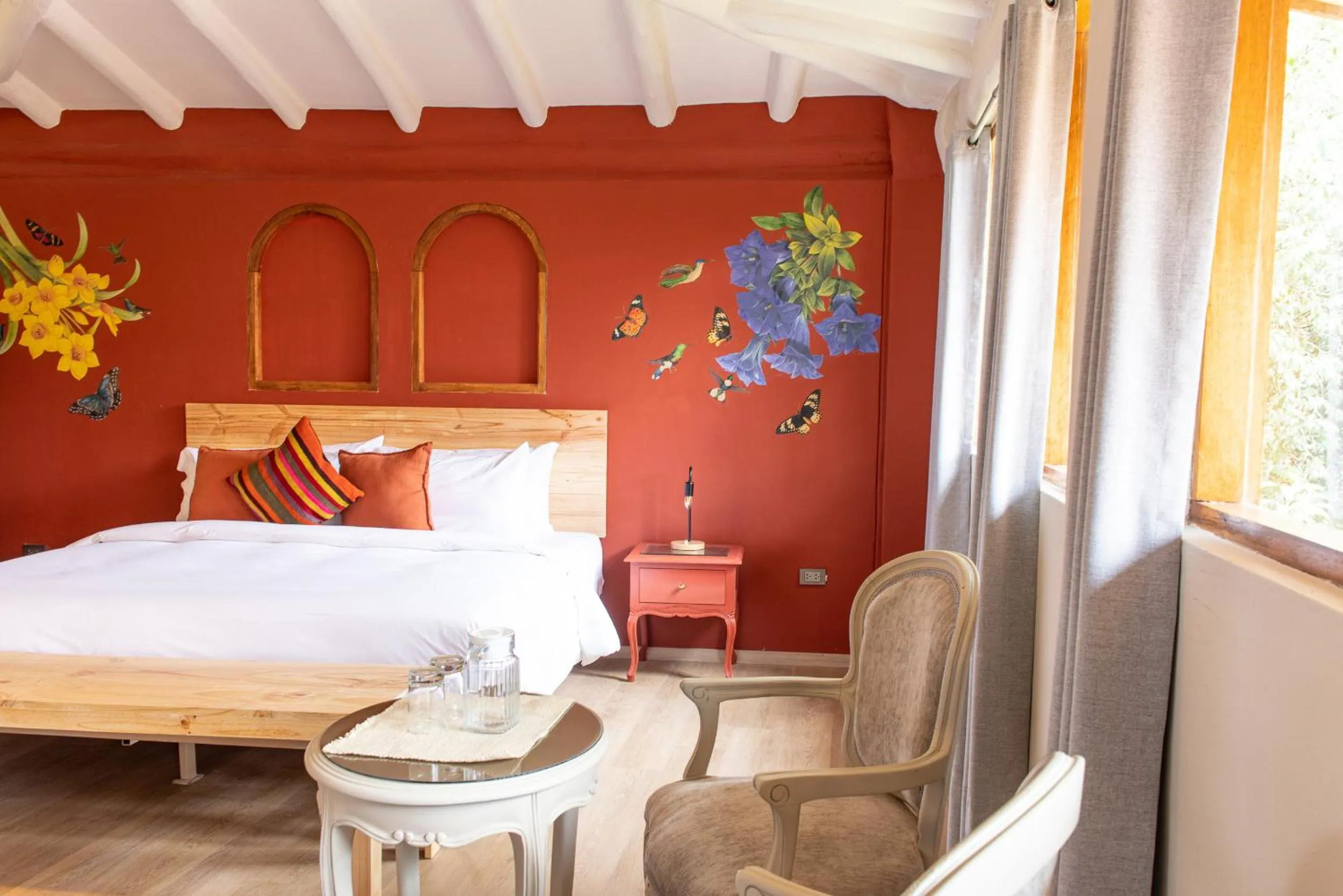 Bed in Tariq Sacred Valley