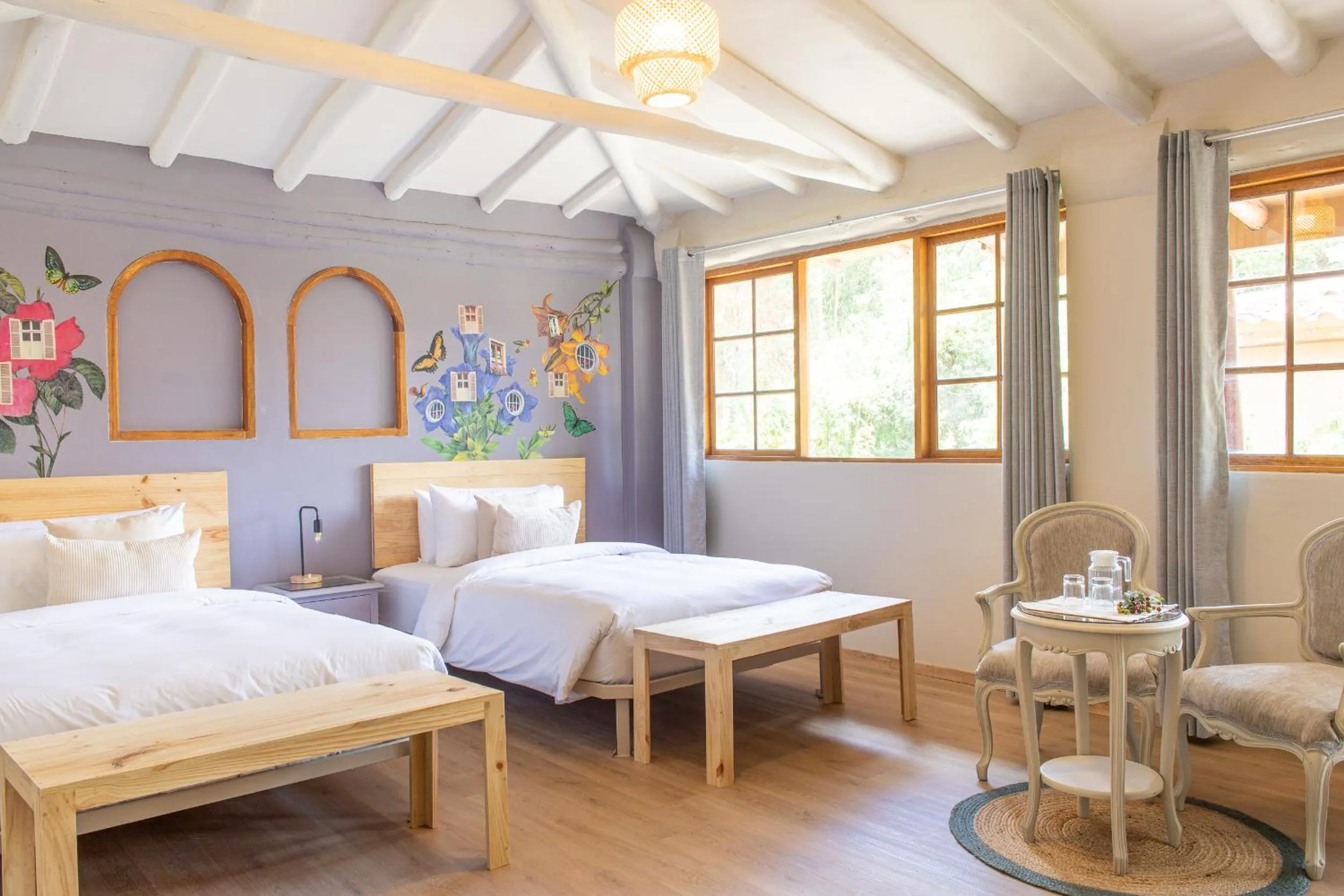 Bed in Tariq Sacred Valley